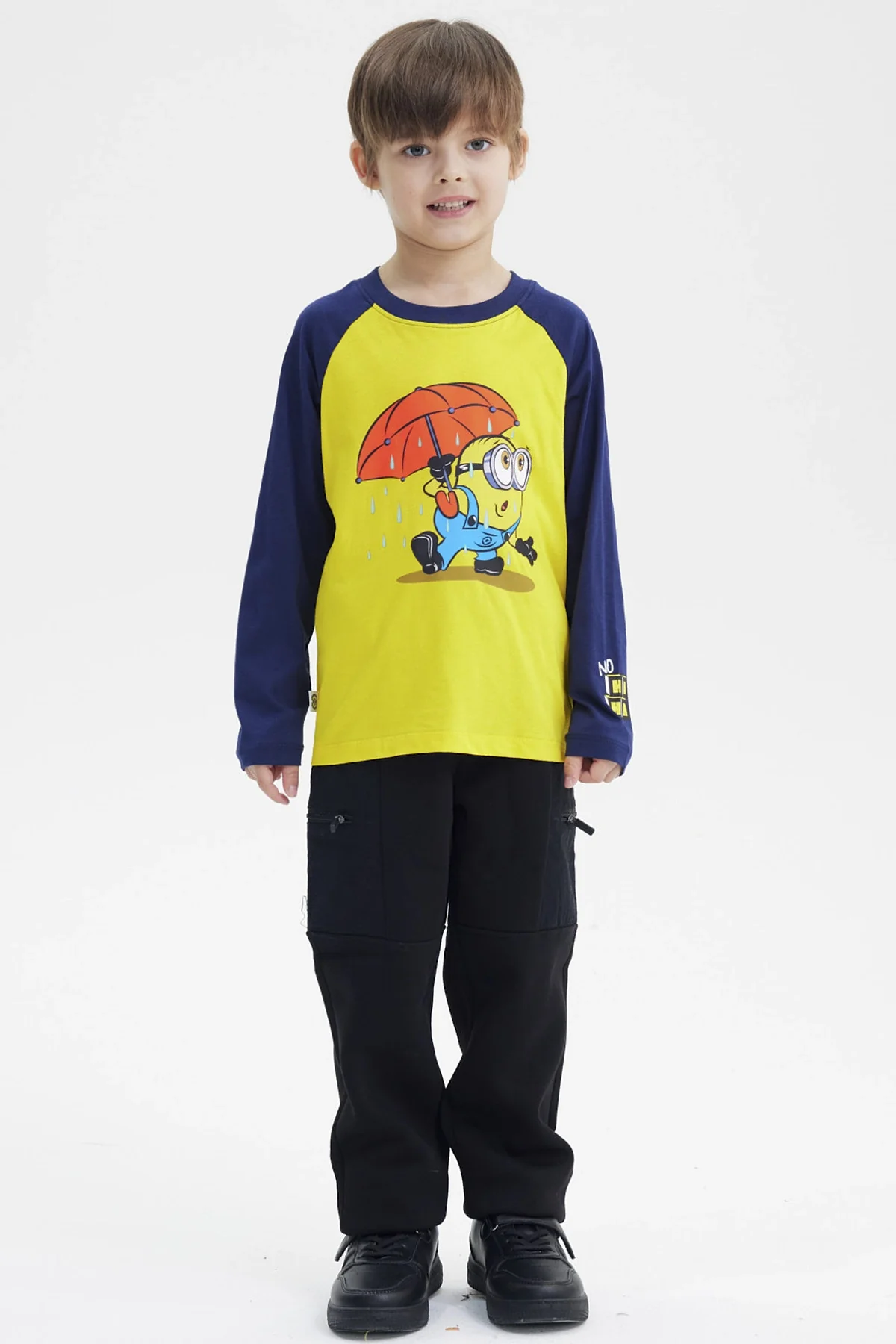 Polera Niño Minions Amarillo - Image 4