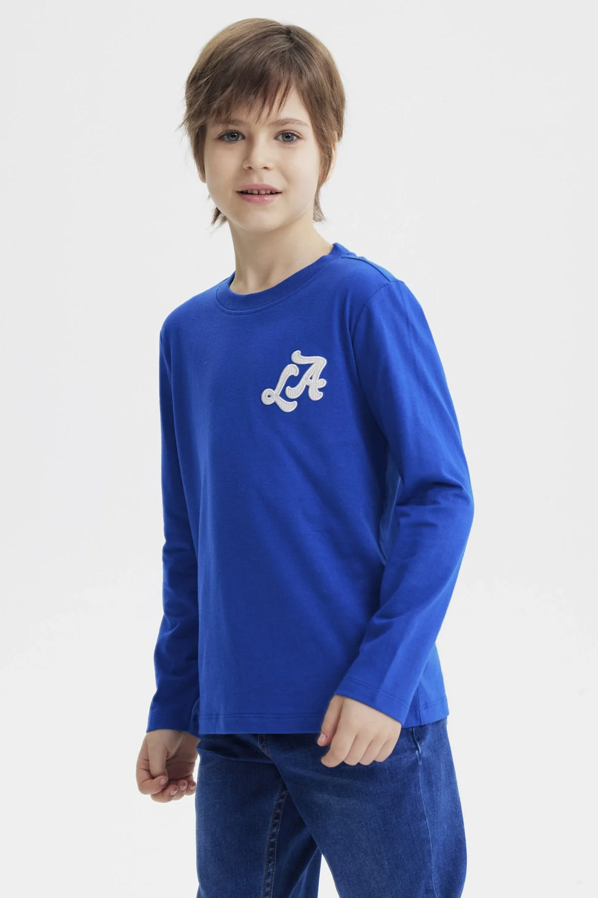 Polera Niño Slim Azul - Image 2