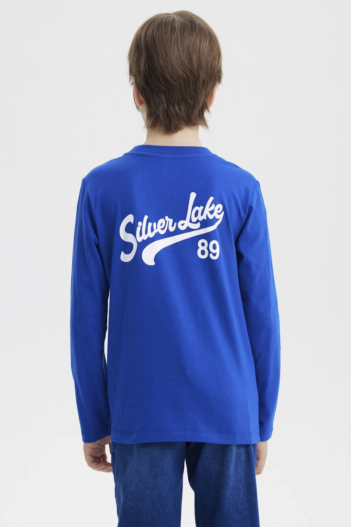 Polera Niño Slim Azul - Image 3