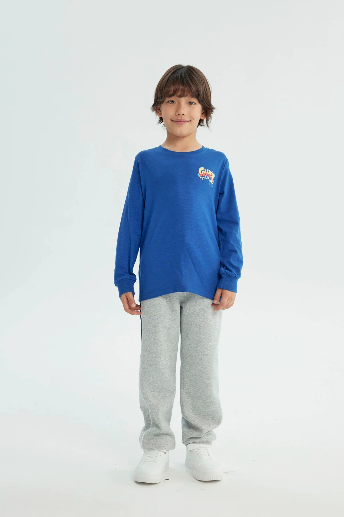Polera Niño Slim Azulino - Image 4