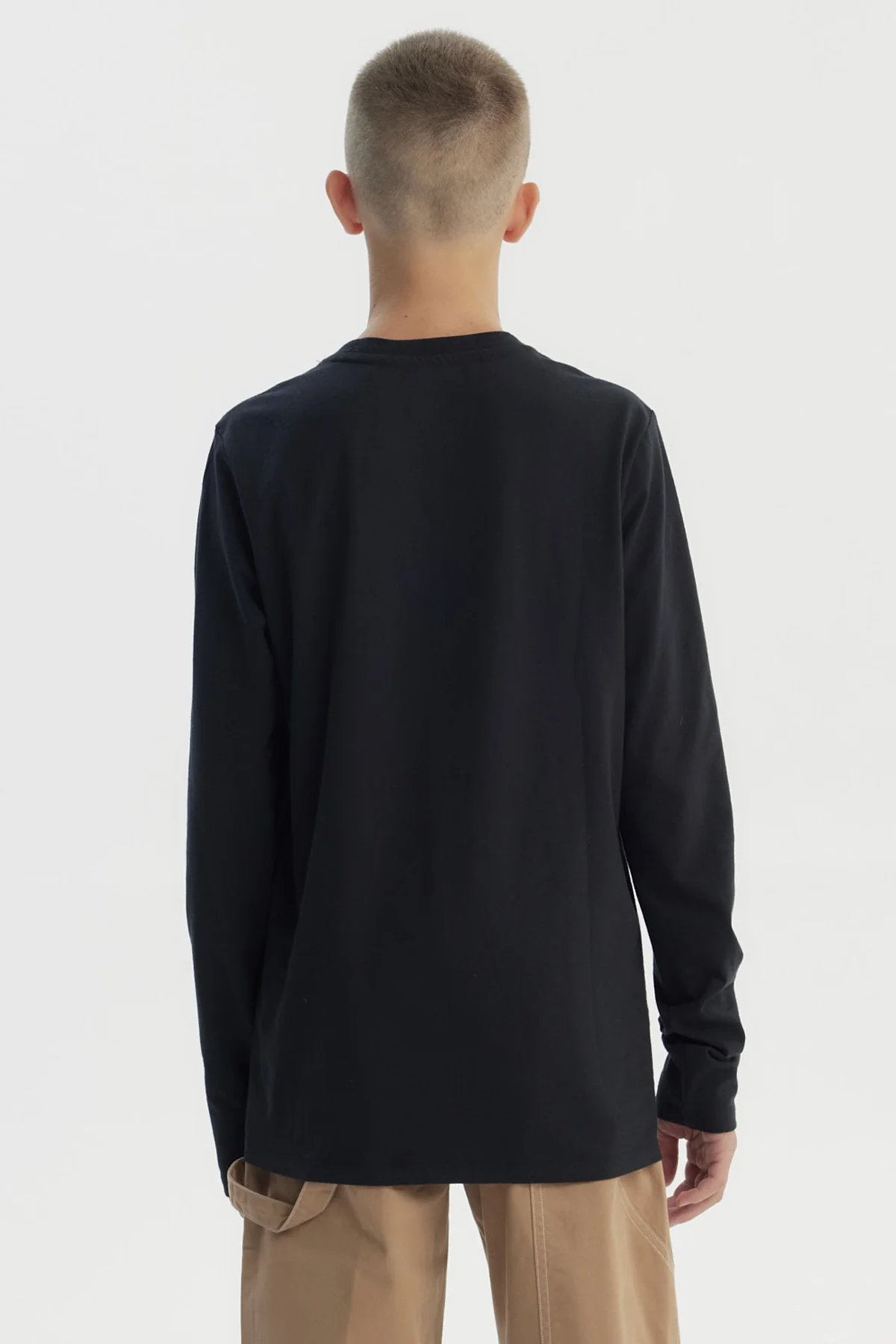 Polera Niño Slim Negro - Image 3