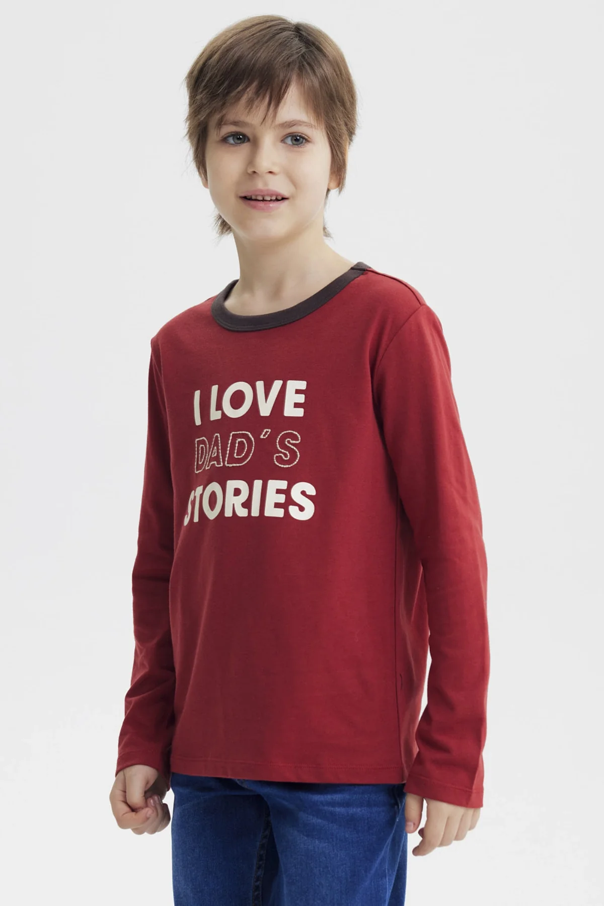 Polera Niño Slim Terracota - Image 2