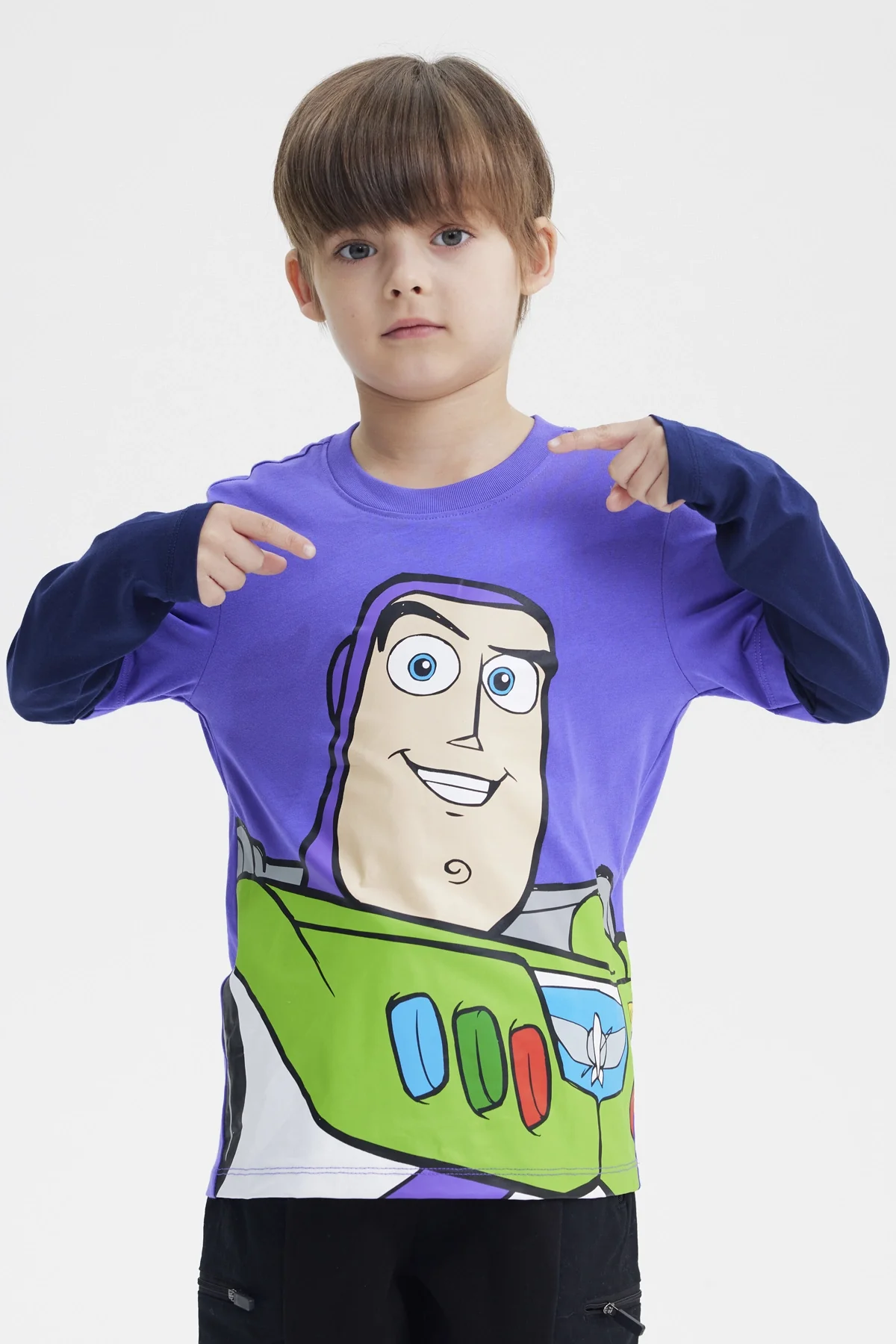 Polera Niño Toy Story Lila - Image 2