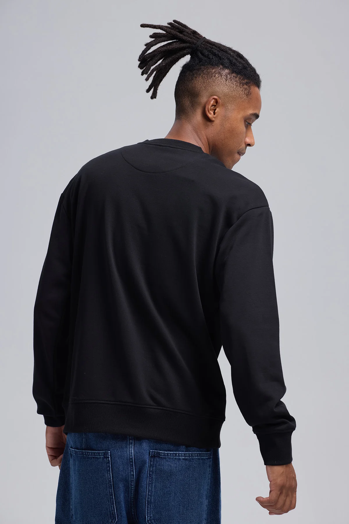 Polerón Hombre Aplicación Negro - Image 3