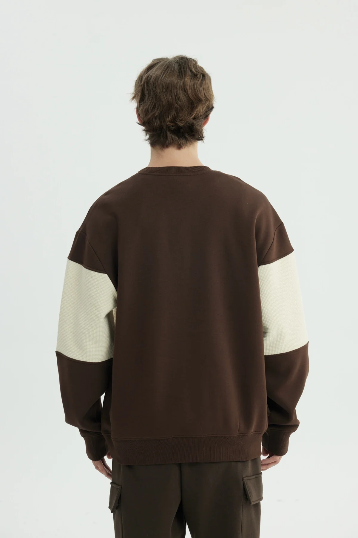 Polerón Hombre Clásico Marron - Image 3