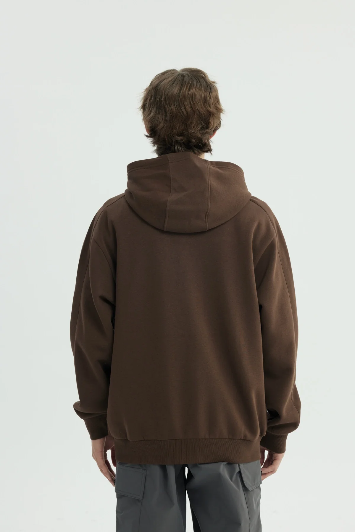 Polerón Hombre Clásico Marron - Image 3