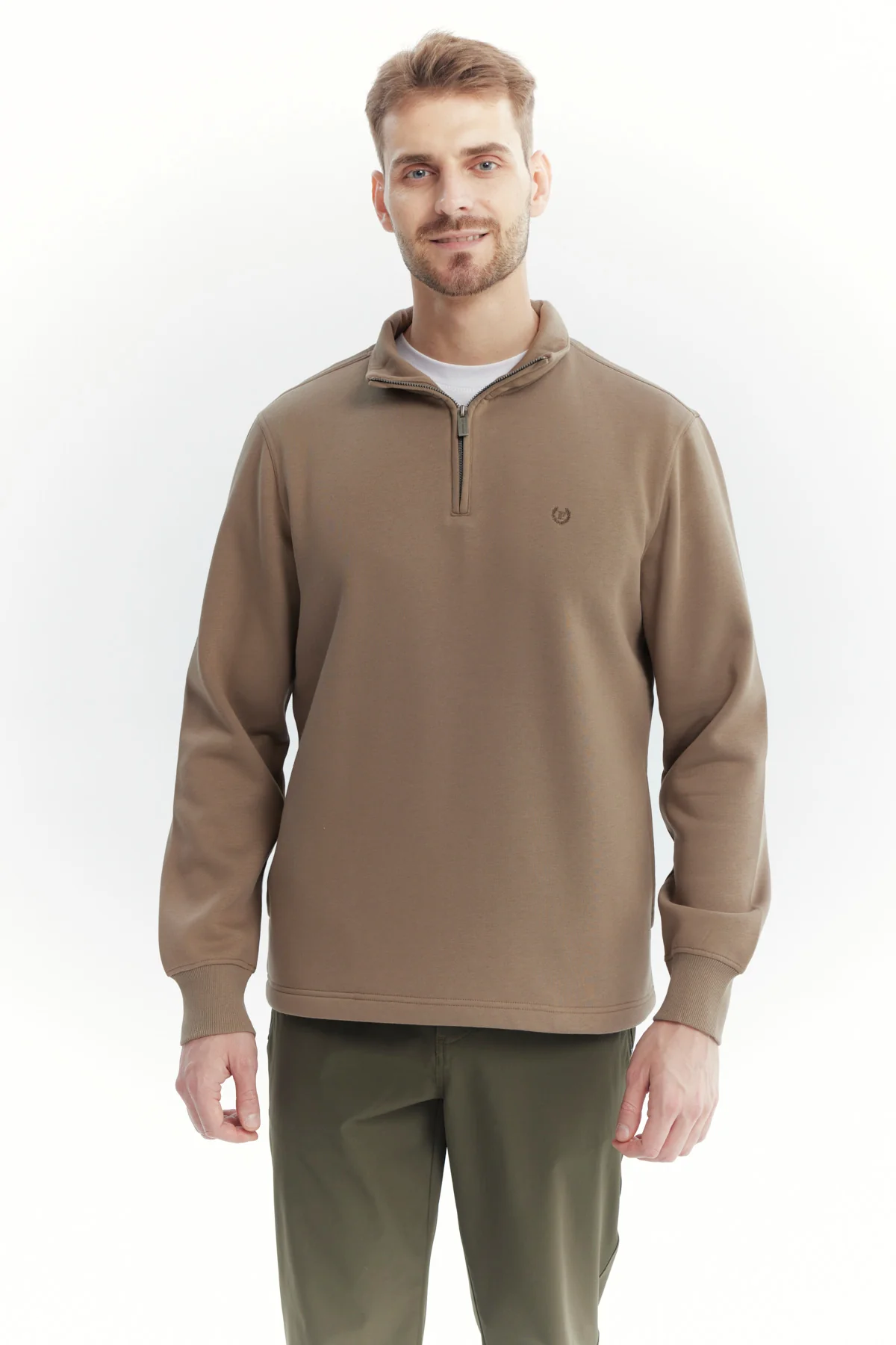 Polerón Hombre Classic Kaki