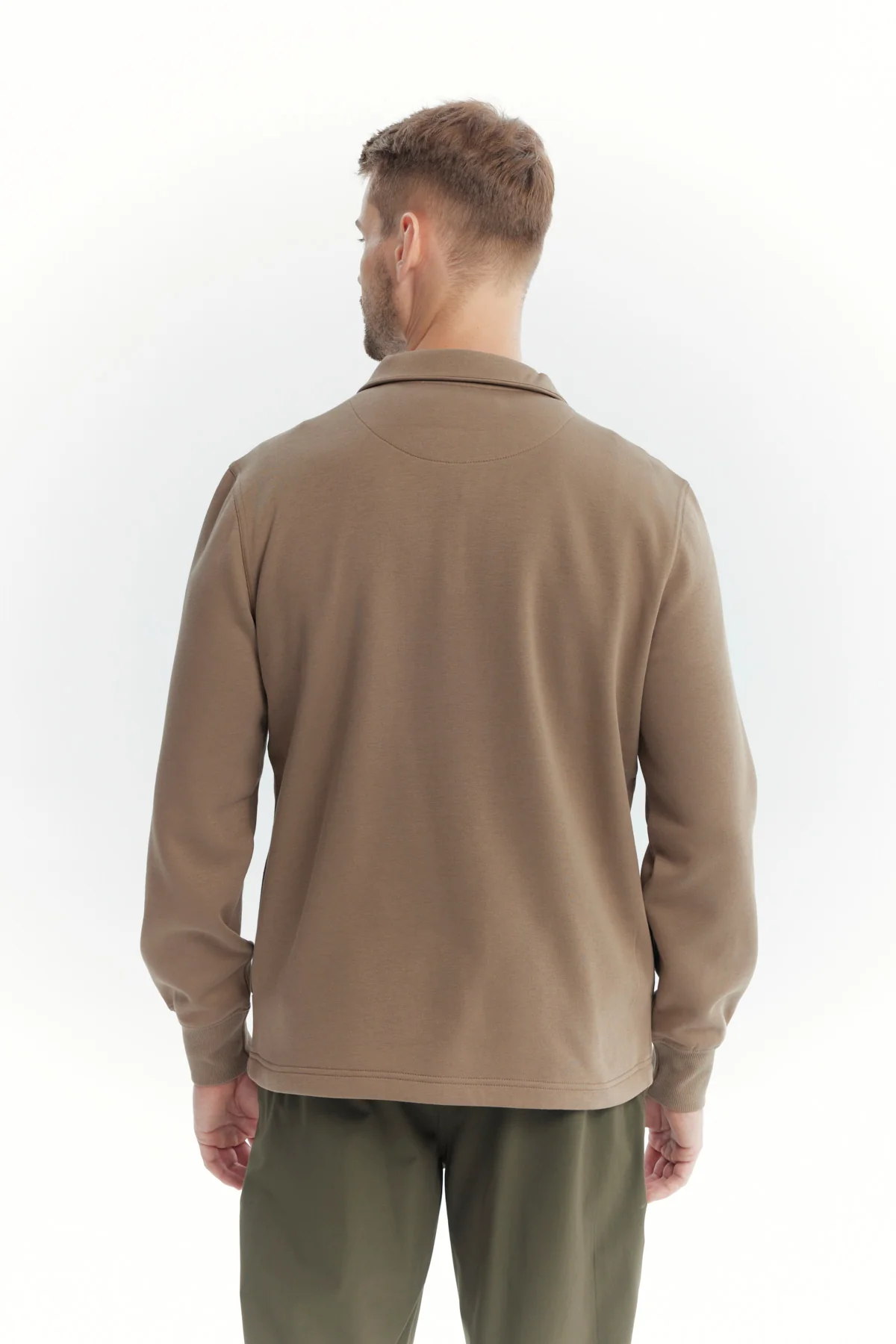 Polerón Hombre Classic Kaki - Image 3