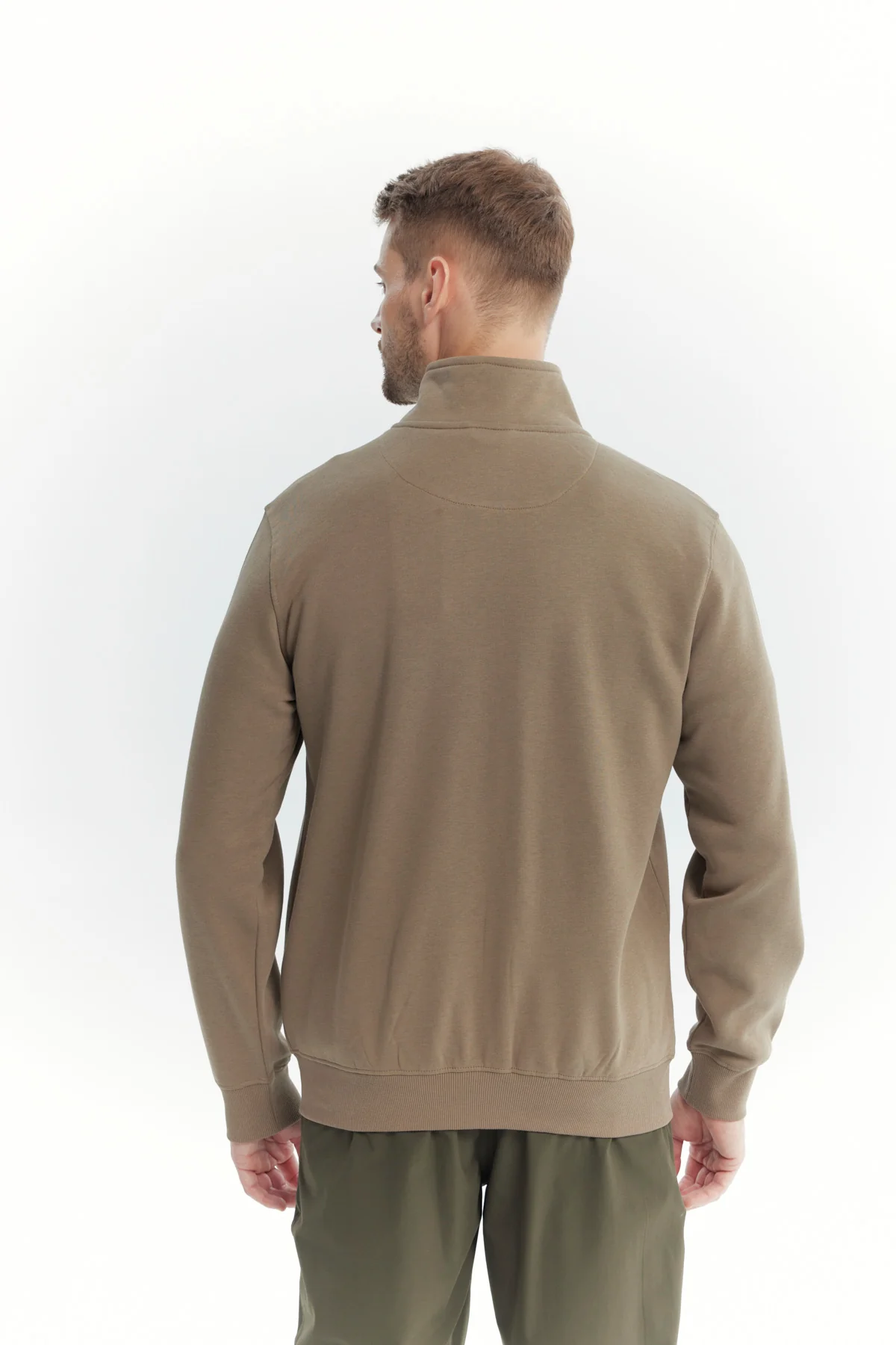 Polerón Hombre Classic Kaki - Image 3