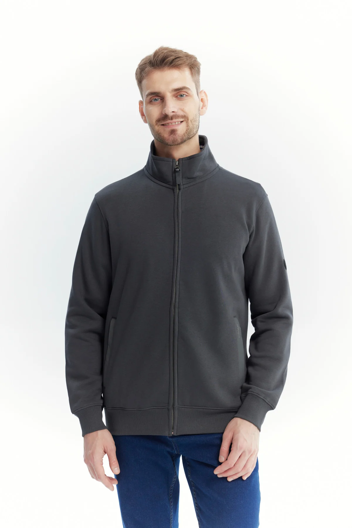Polerón Hombre Classic Marengo