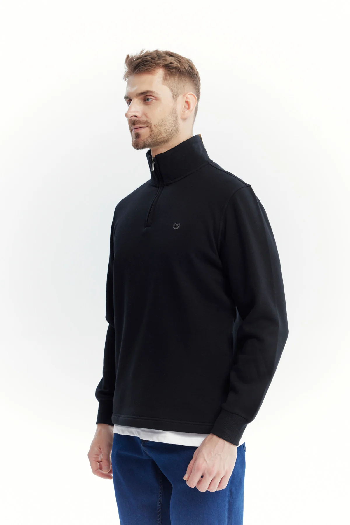 Polerón Hombre Classic Negro - Image 2