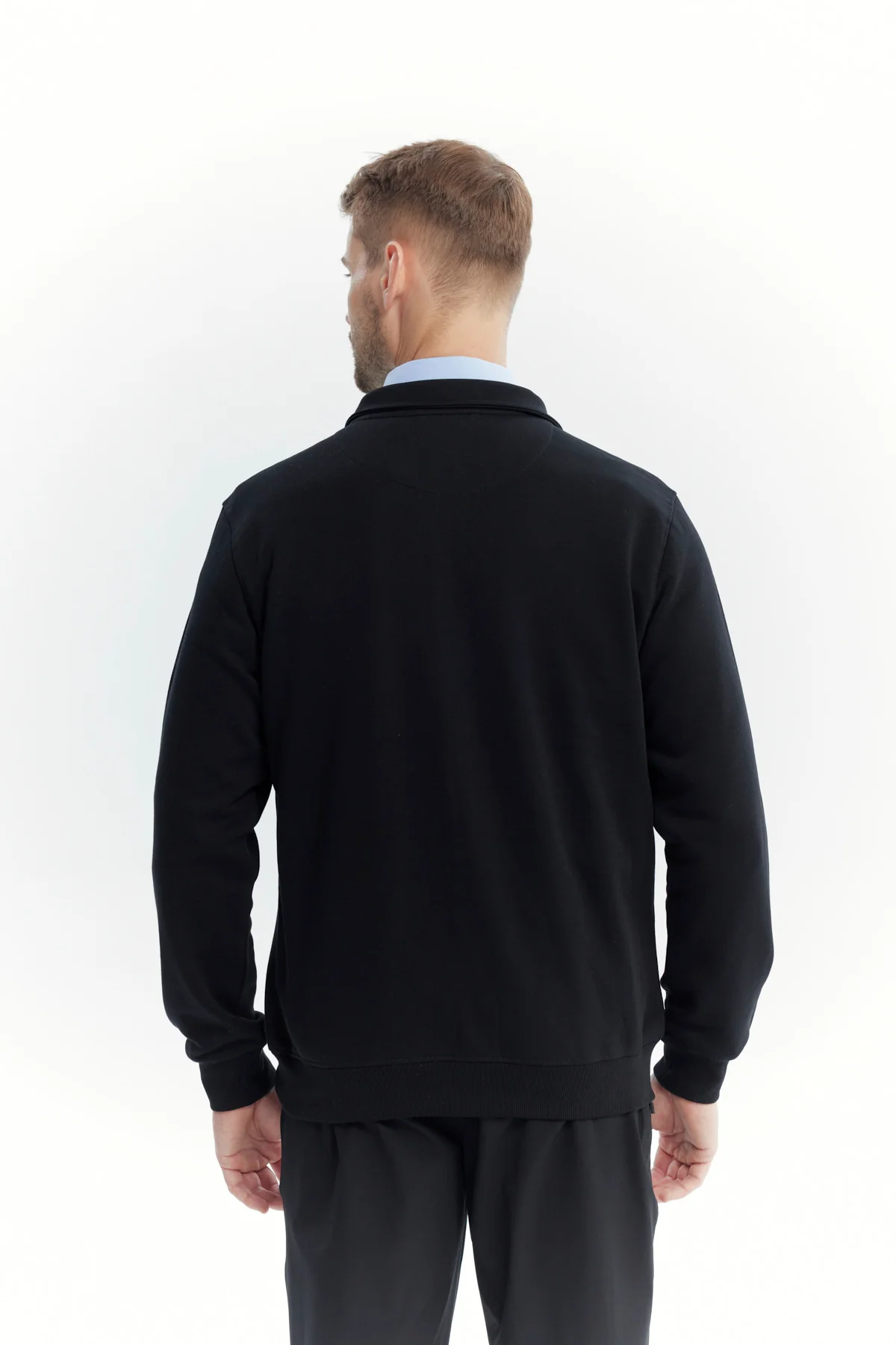 Polerón Hombre Classic Negro - Image 3