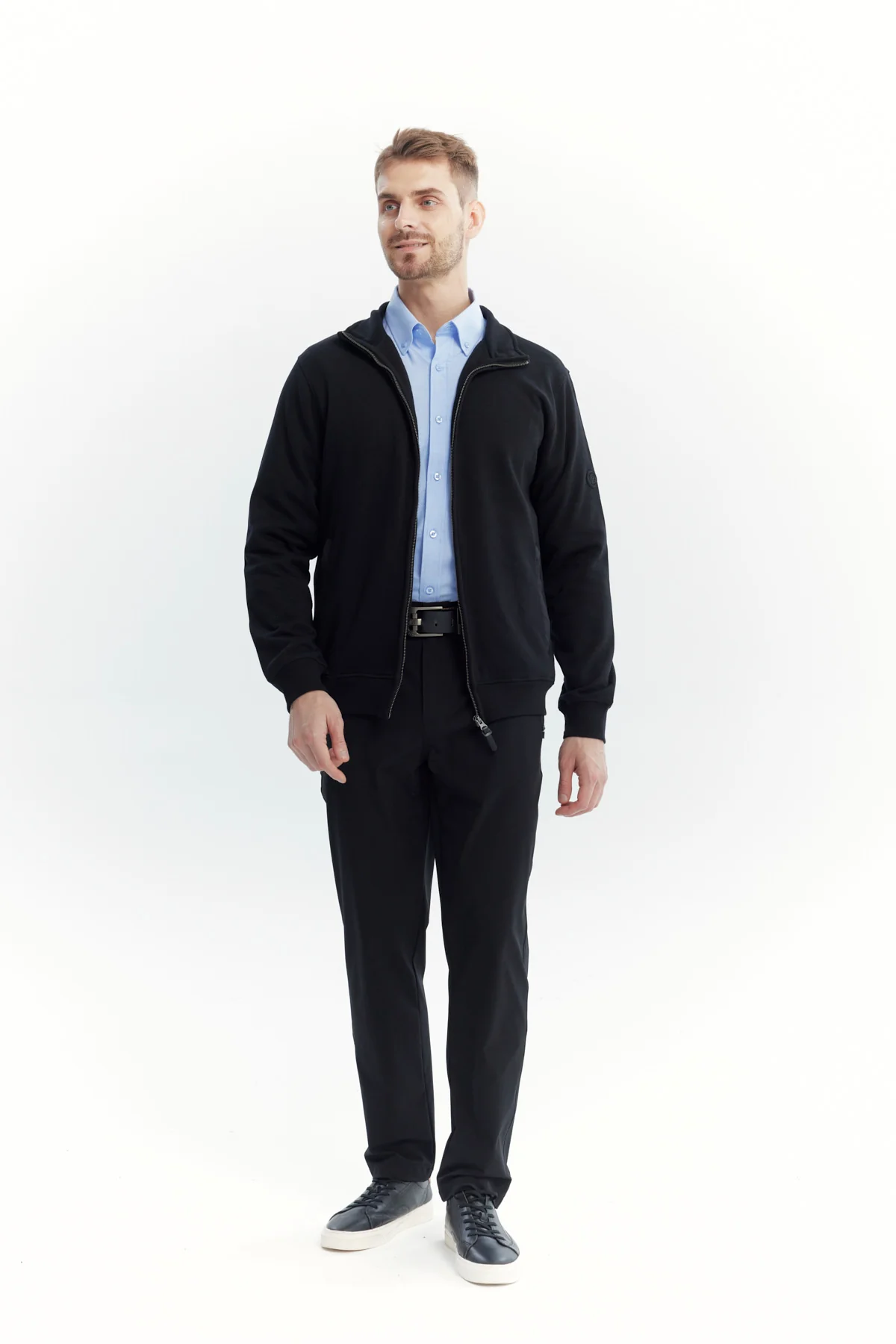 Polerón Hombre Classic Negro - Image 4