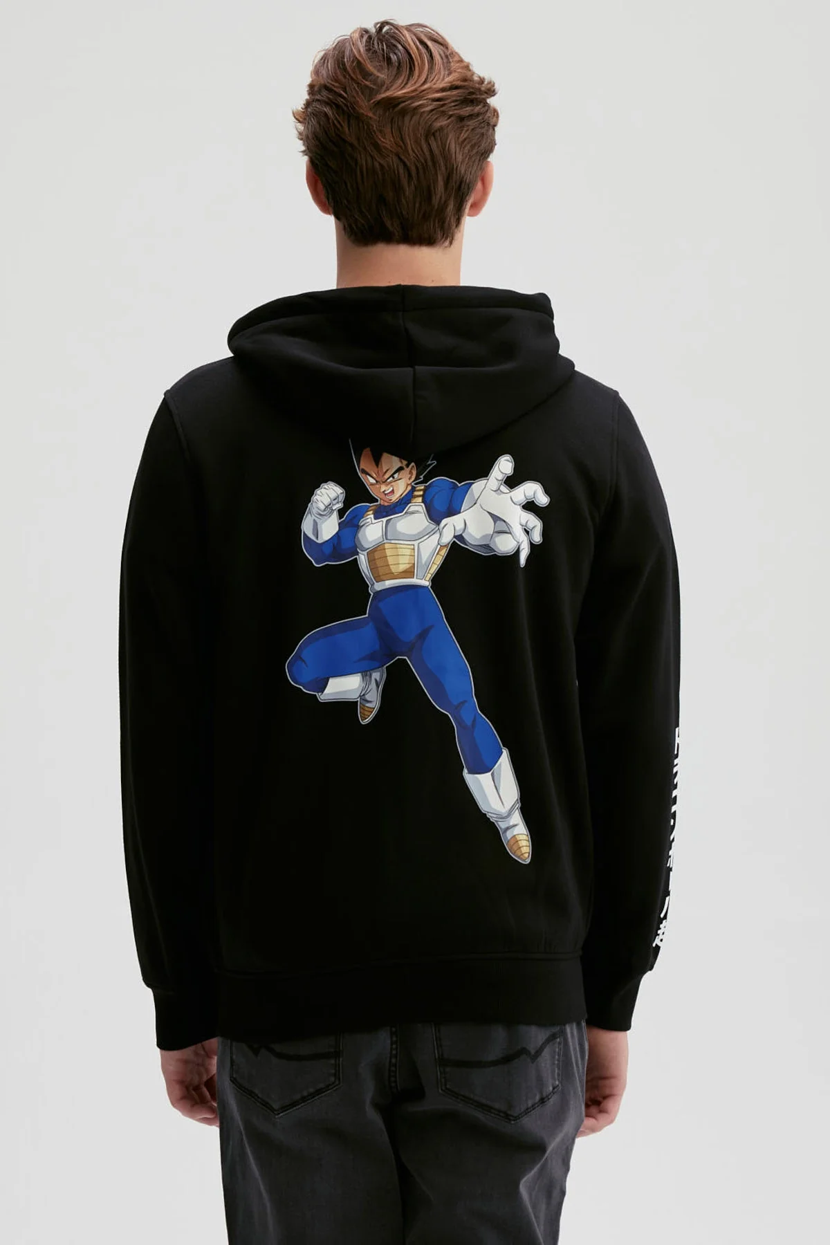 Polerón Hombre Dragon Ball Negro - Image 2