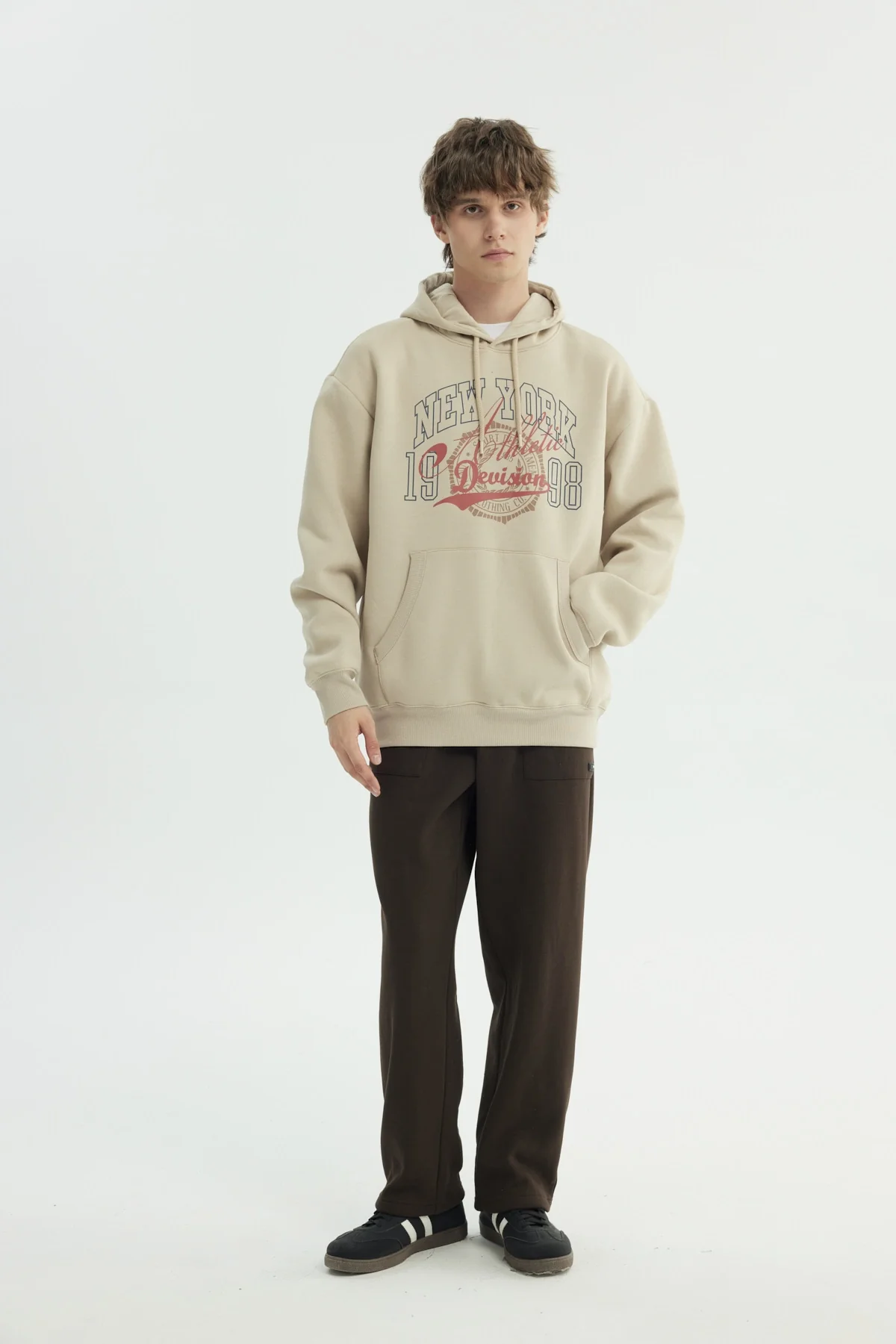 Polerón Hombre Oversize Kaki - Image 4