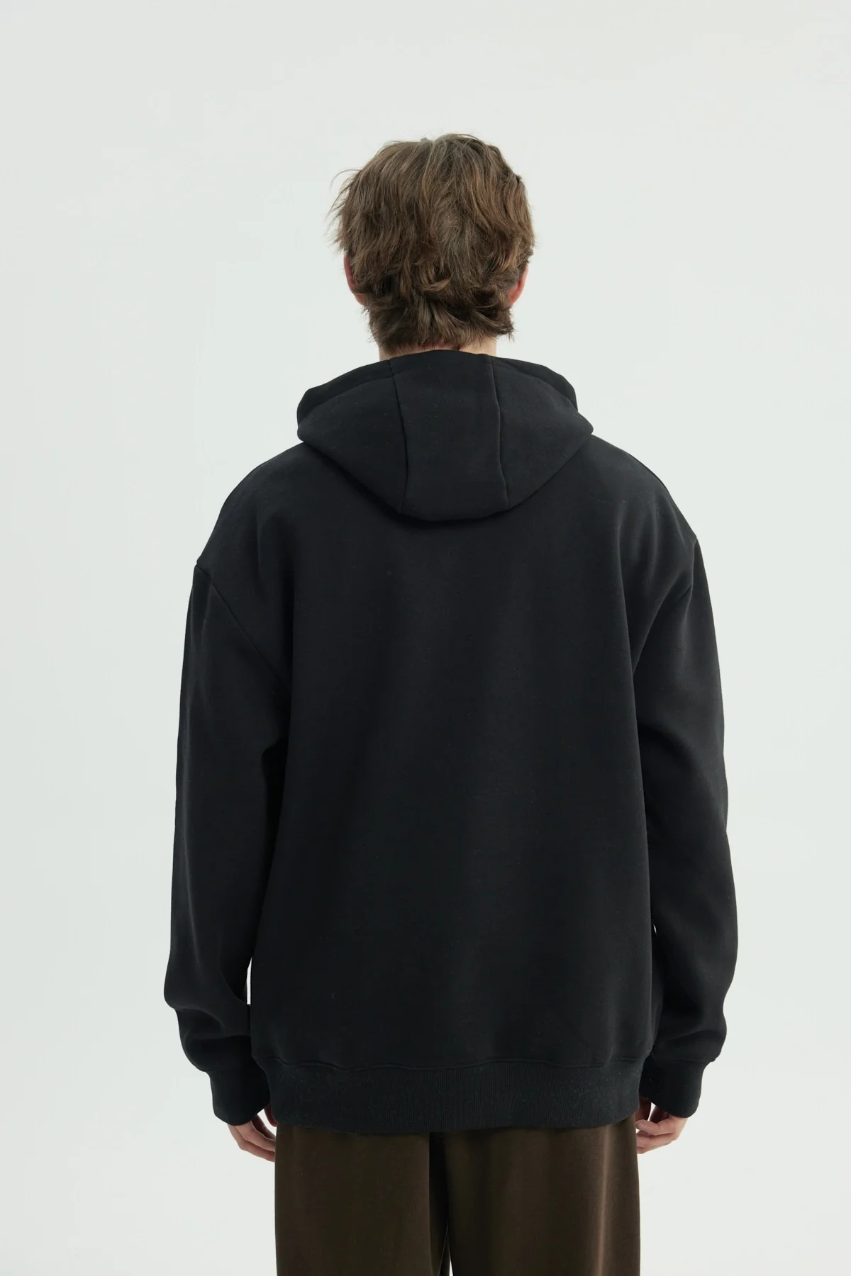 Polerón Hombre Oversize Negro - Image 3