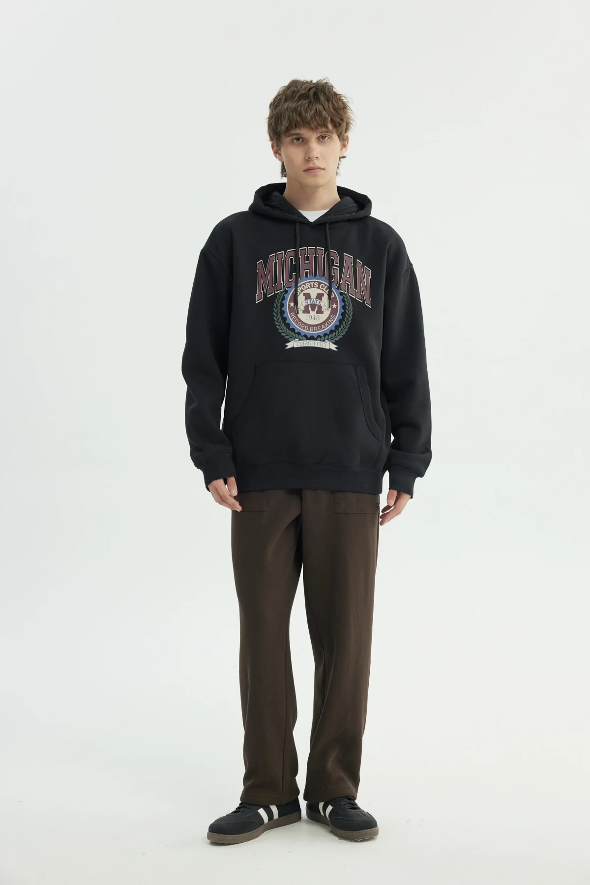 Polerón Hombre Oversize Negro - Image 4