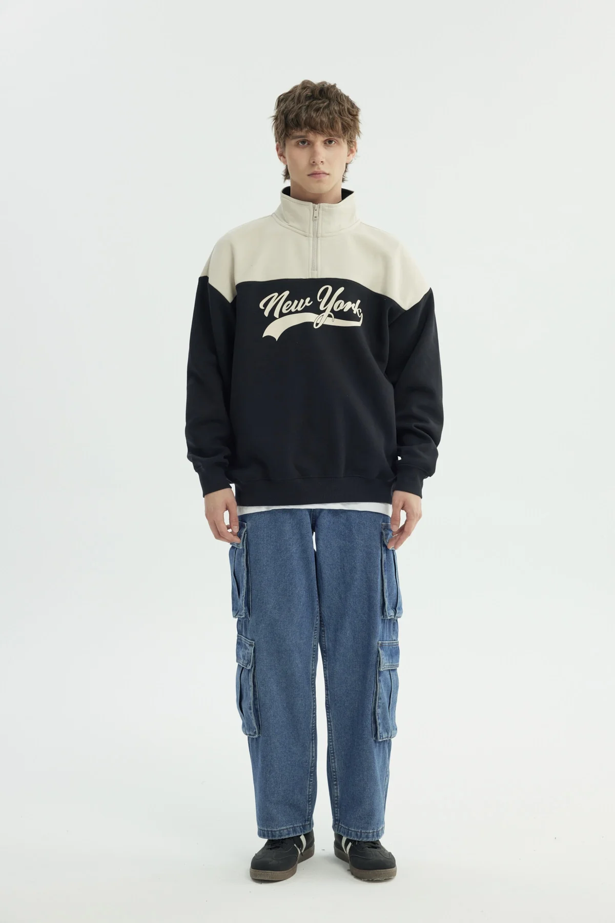 Polerón Hombre Oversize Negro - Image 4
