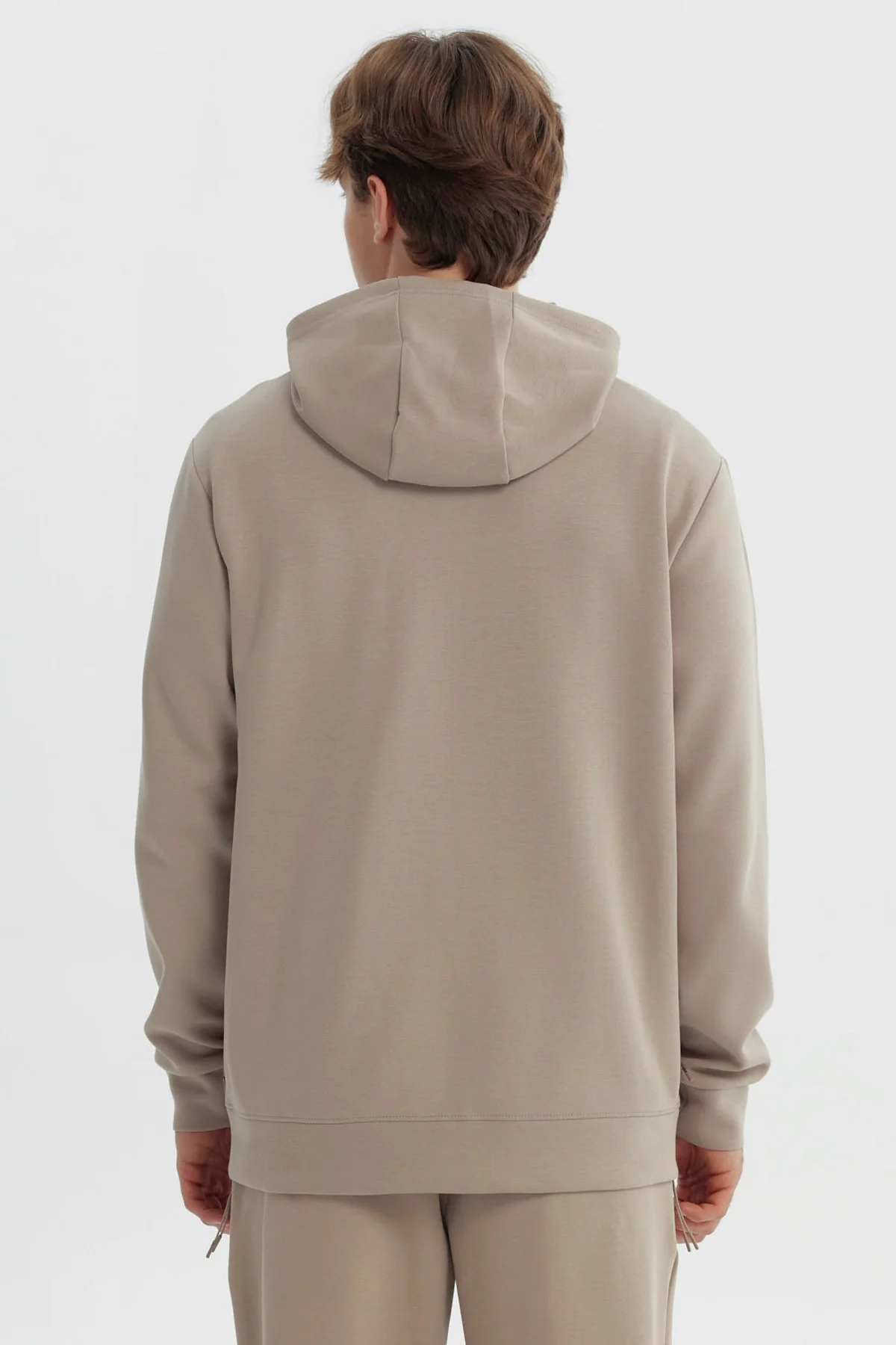 Polerón Hombre Slim Beige Oscuro - Image 3