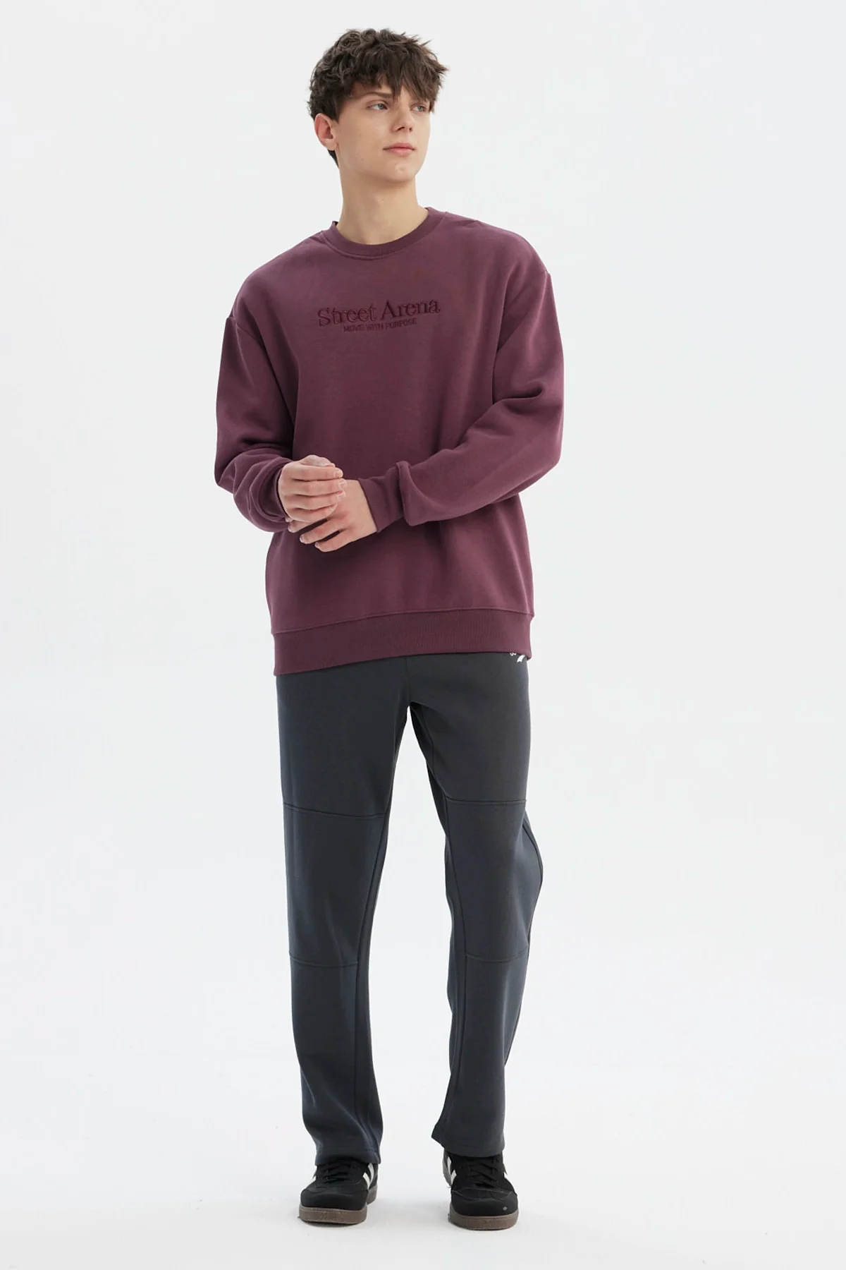 Polerón Hombre Slim Malva - Image 4