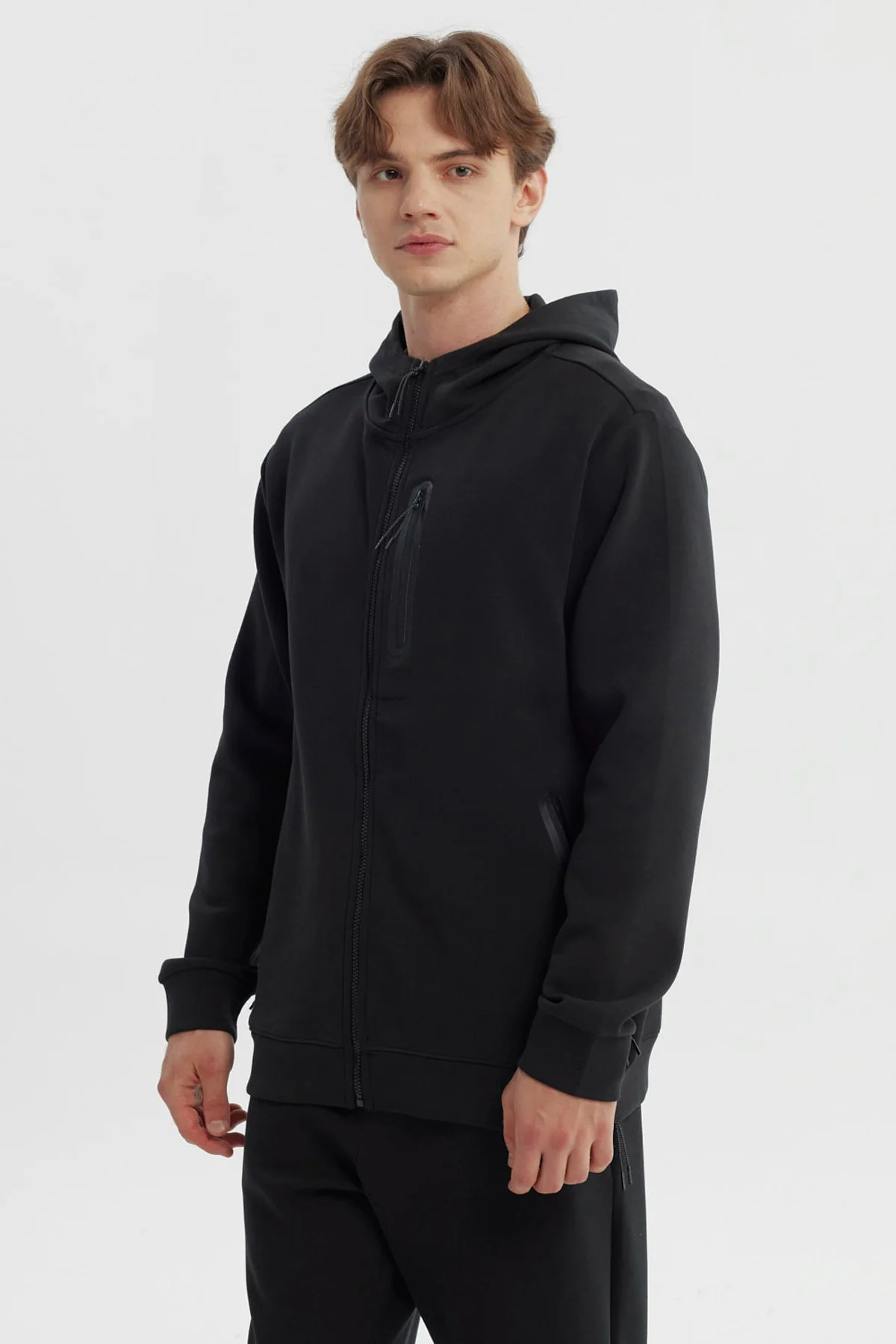Polerón Hombre Slim Negro - Image 2