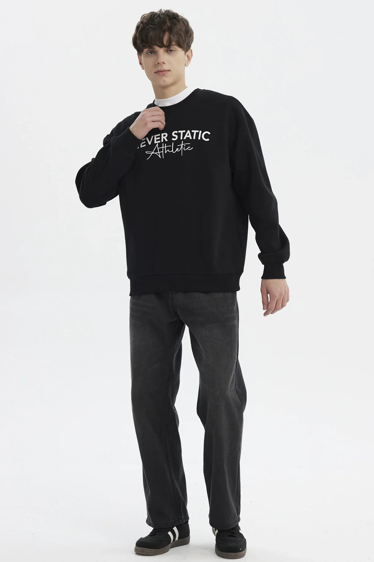 Polerón Hombre Slim Negro - Image 4