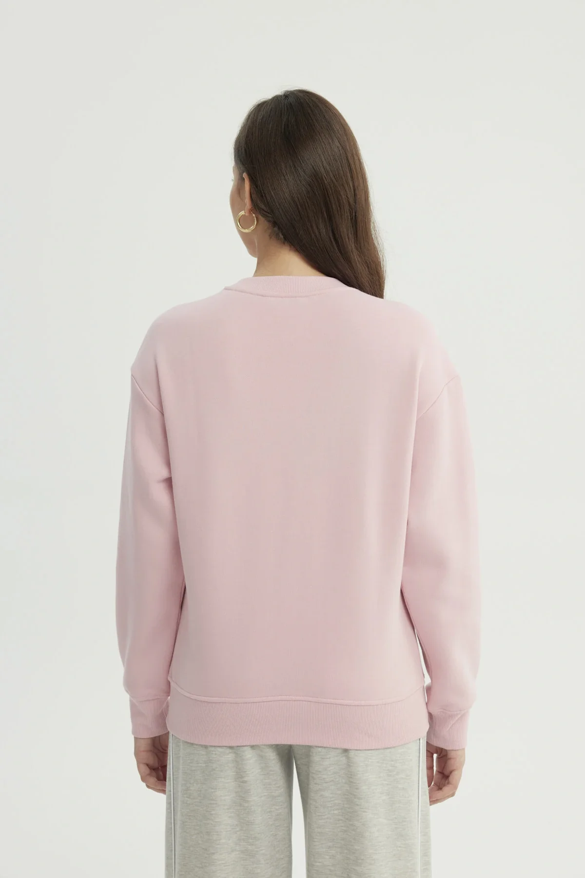 Polerón Mujer Classic Palo Rosa - Image 3