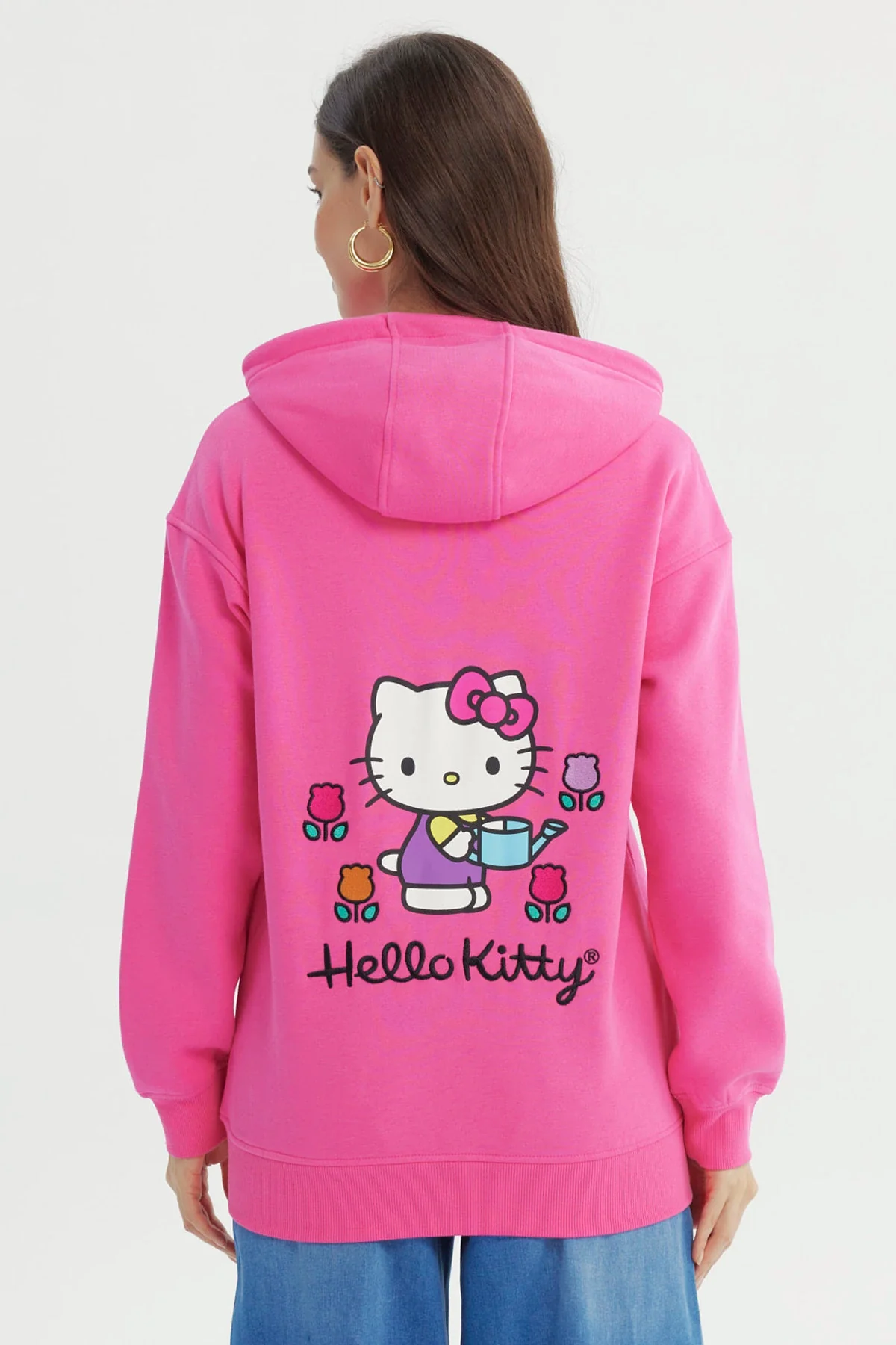 Polerón Mujer Hello Kitty Rosado - Image 3