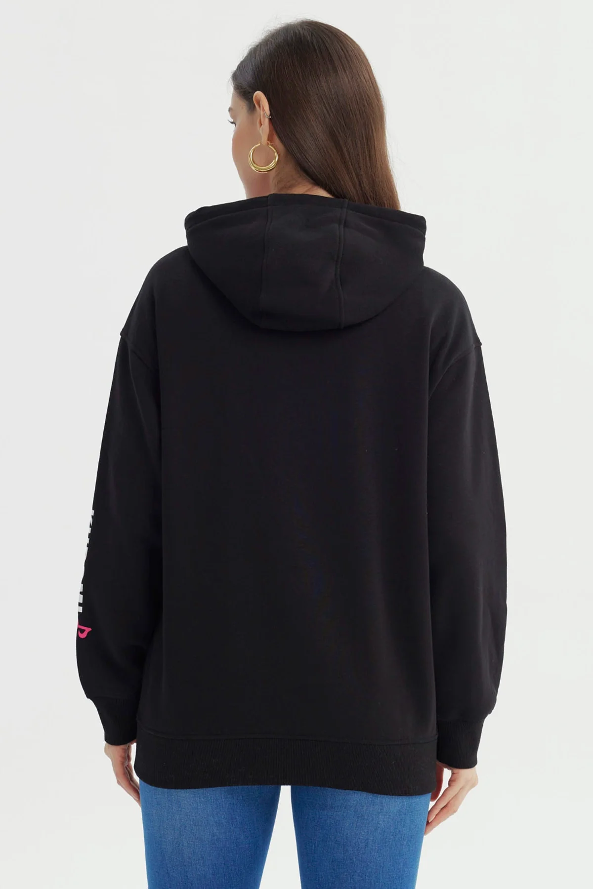 Polerón Mujer Kuromi Negro - Image 3
