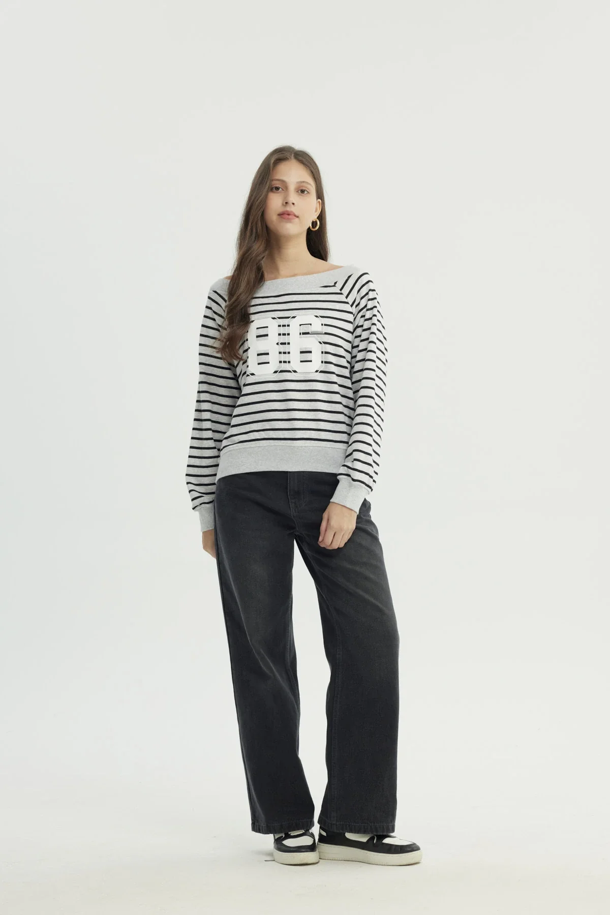 Polerón Mujer Oversize Negro - Image 4
