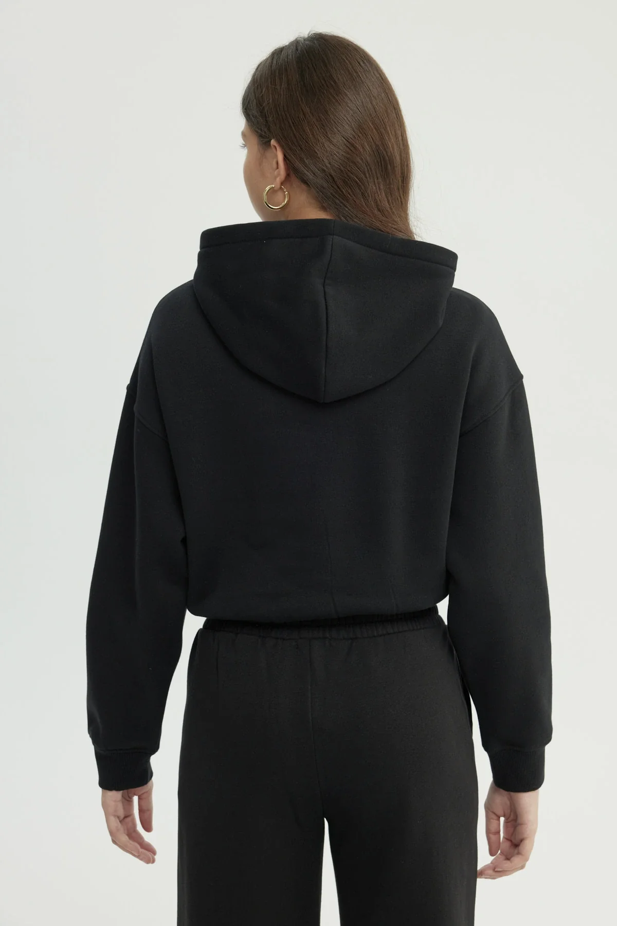 Polerón Mujer Regular Negro - Image 3