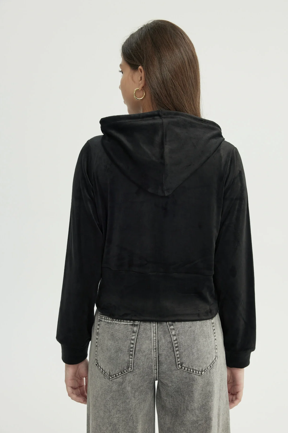 Polerón Mujer Slim Negro - Image 3