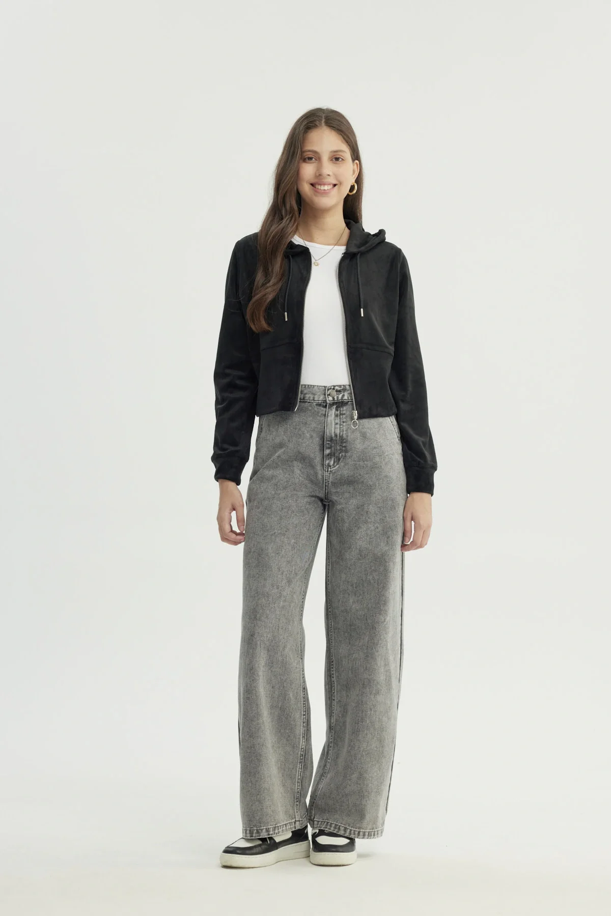 Polerón Mujer Slim Negro - Image 4