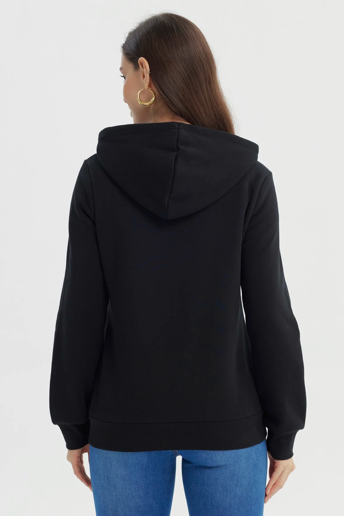 Polerón Mujer Slim Negro - Image 3