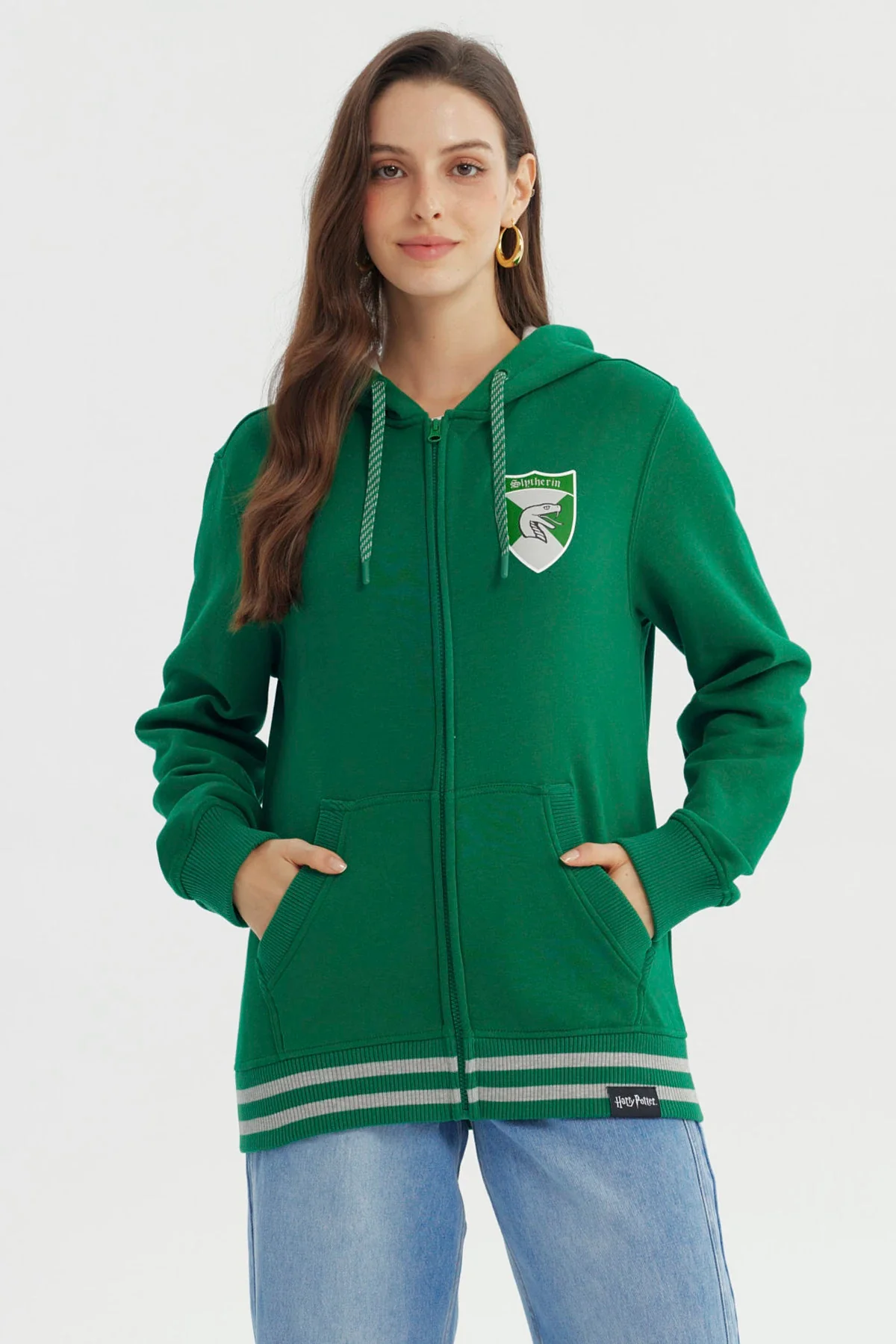 Polerón Mujer Slyther Verde