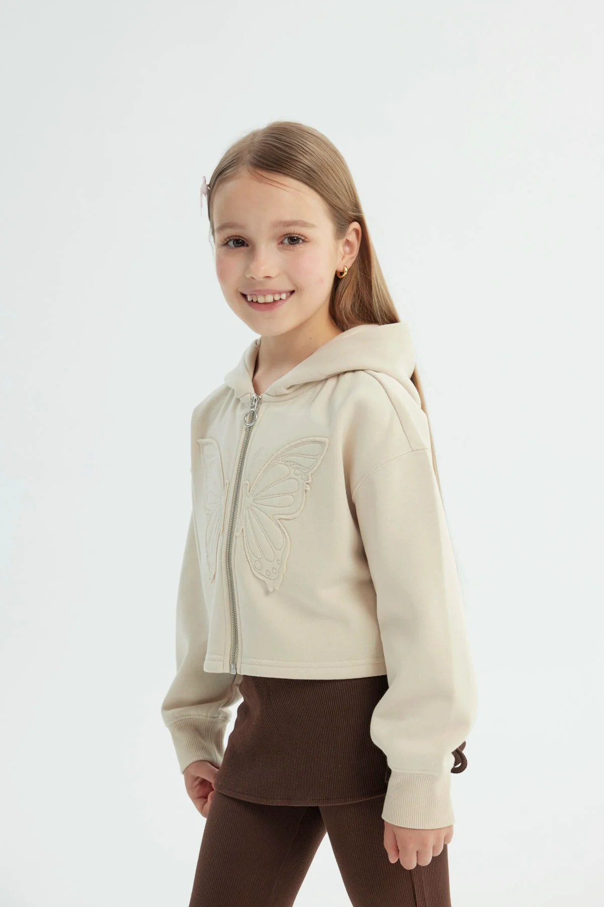 Polerón Niña Classic Beige - Image 2