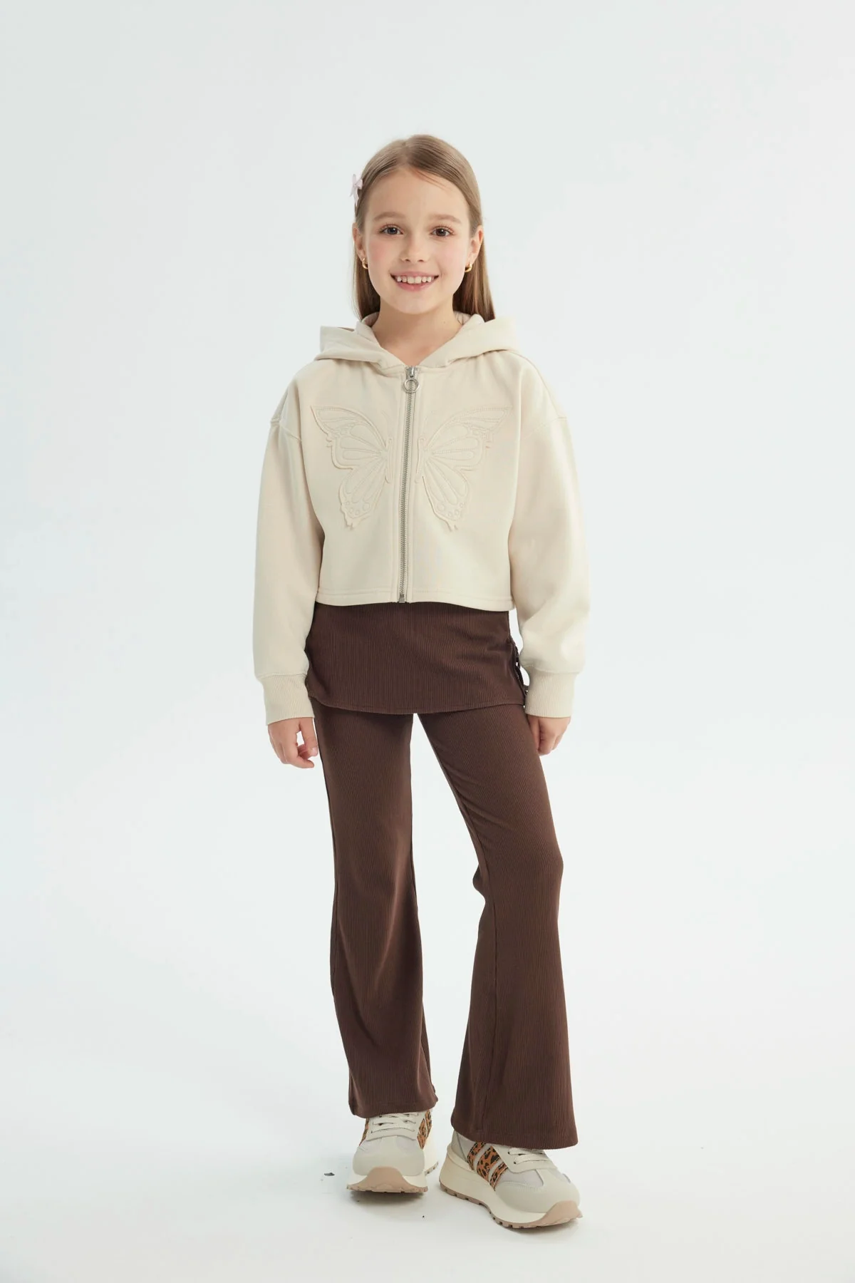 Polerón Niña Classic Beige - Image 4