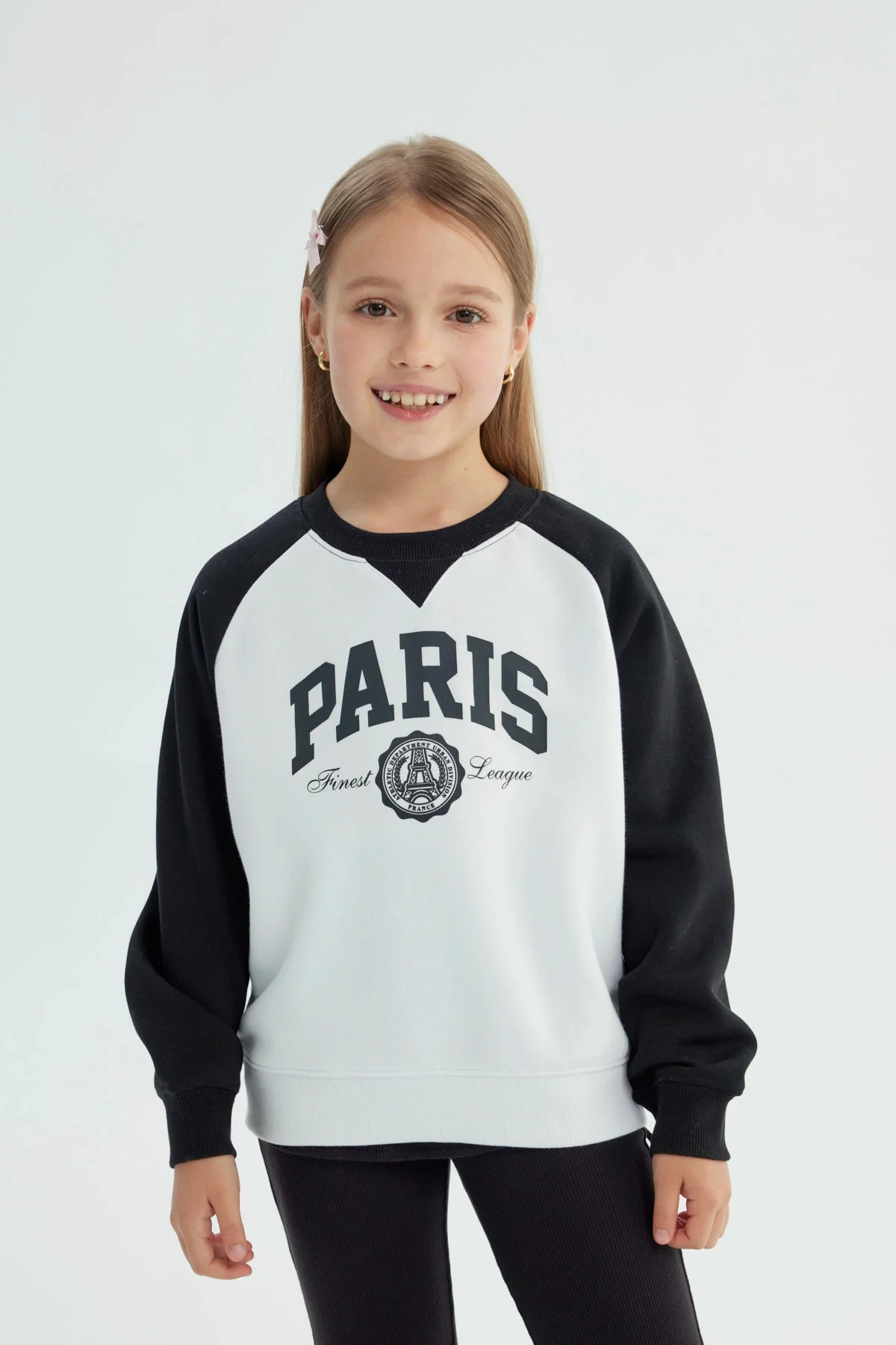 Polerón Niña Classic Negro