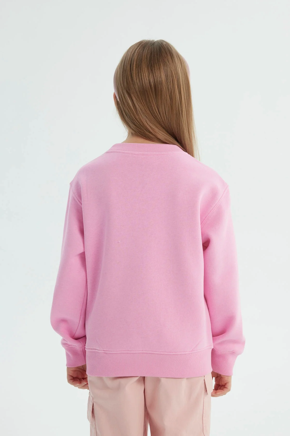 Polerón Niña Classic Rosado - Image 3