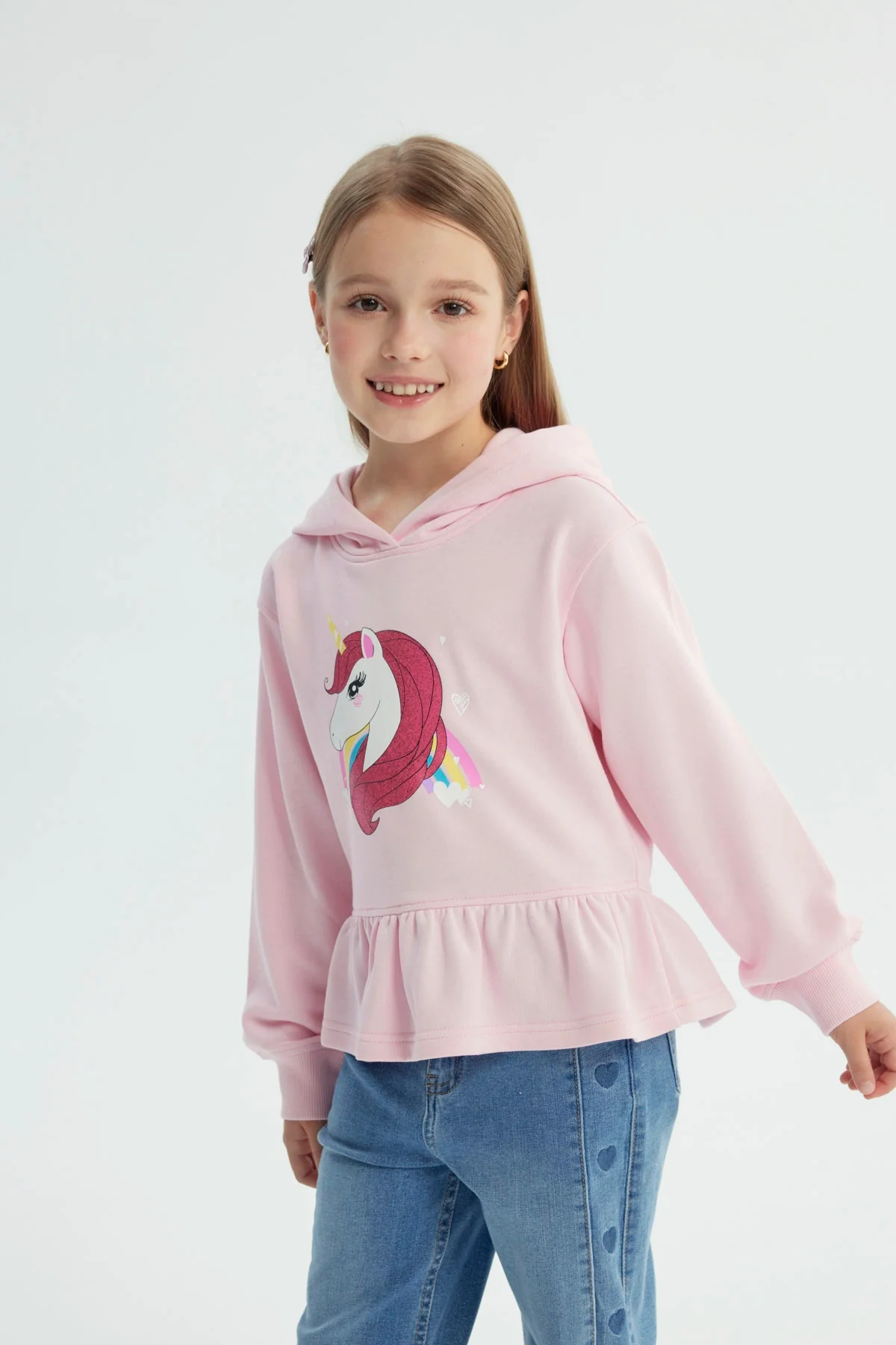 Polerón Niña Classic Rosado - Image 2