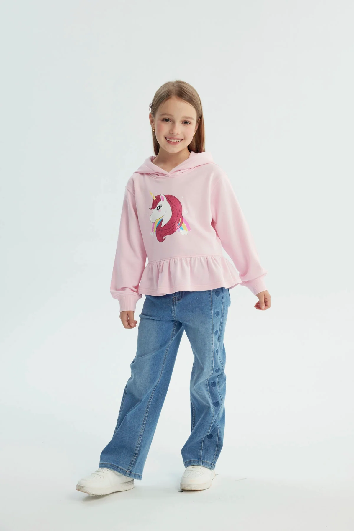 Polerón Niña Classic Rosado - Image 4