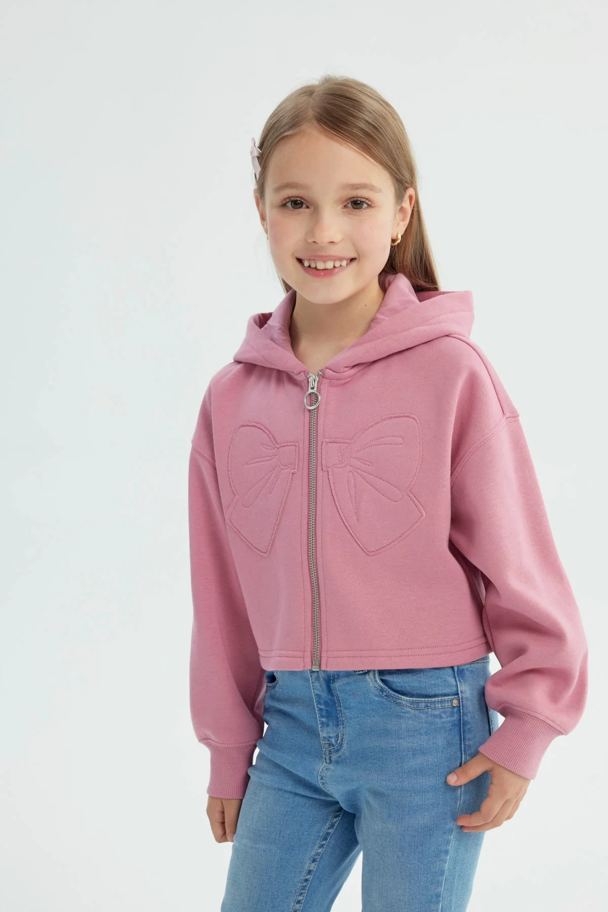 Polerón Niña Classic Rosado - Image 2