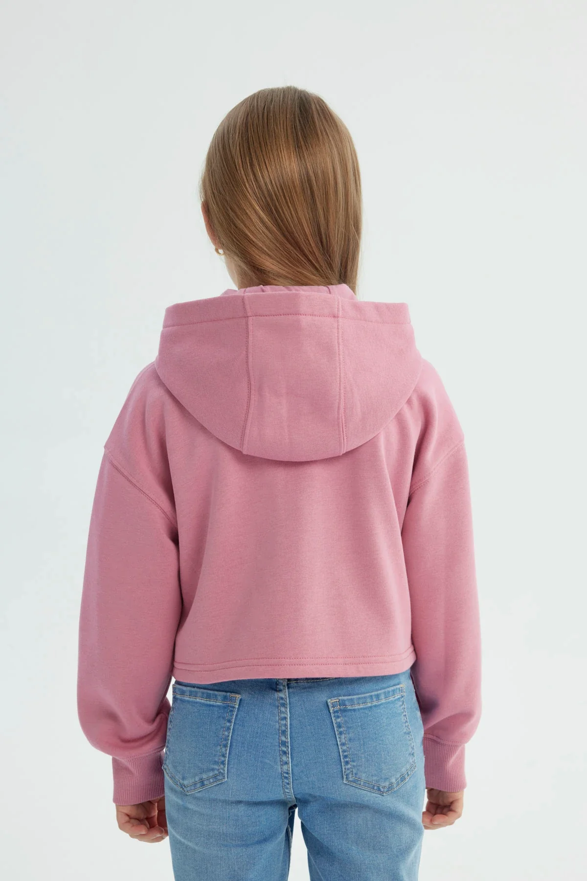 Polerón Niña Classic Rosado - Image 3