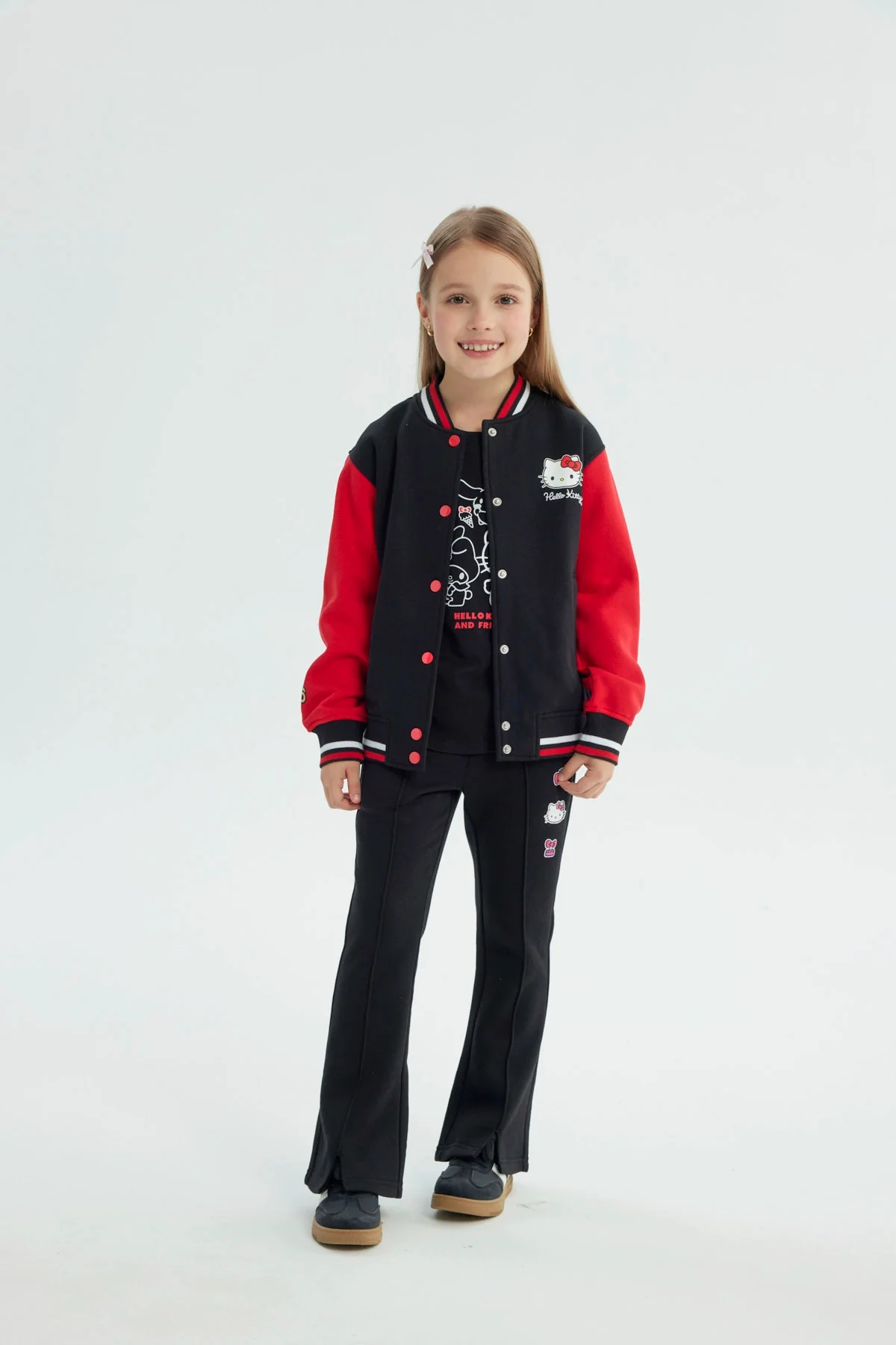 Polerón Niña Hello Kitty Negro - Image 4