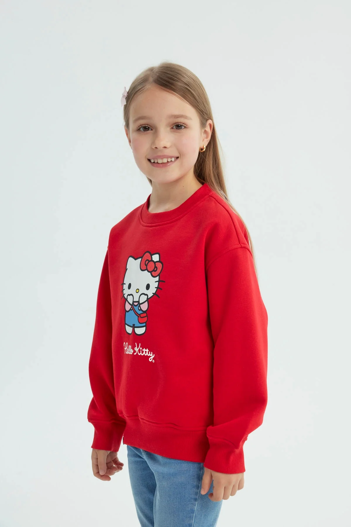 Polerón Niña Hello Kitty Rojo - Image 2