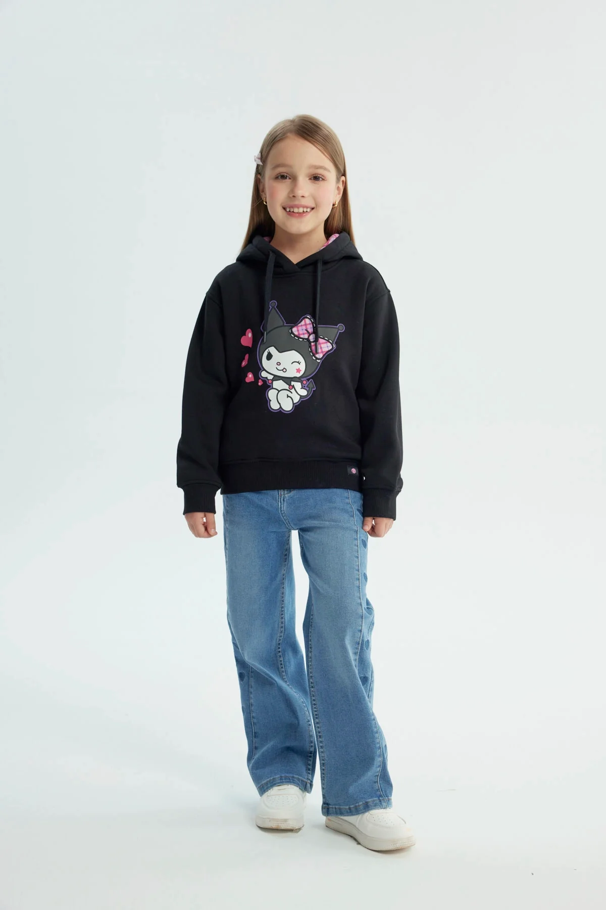 Polerón Niña Kuromi Negro - Image 4