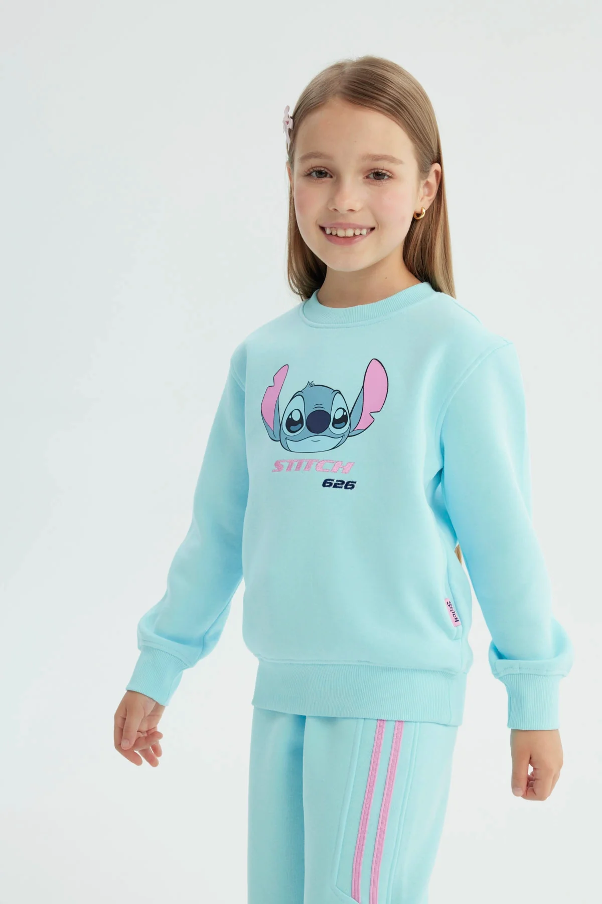Polerón Niña Lilo & Stitch Celeste - Image 2