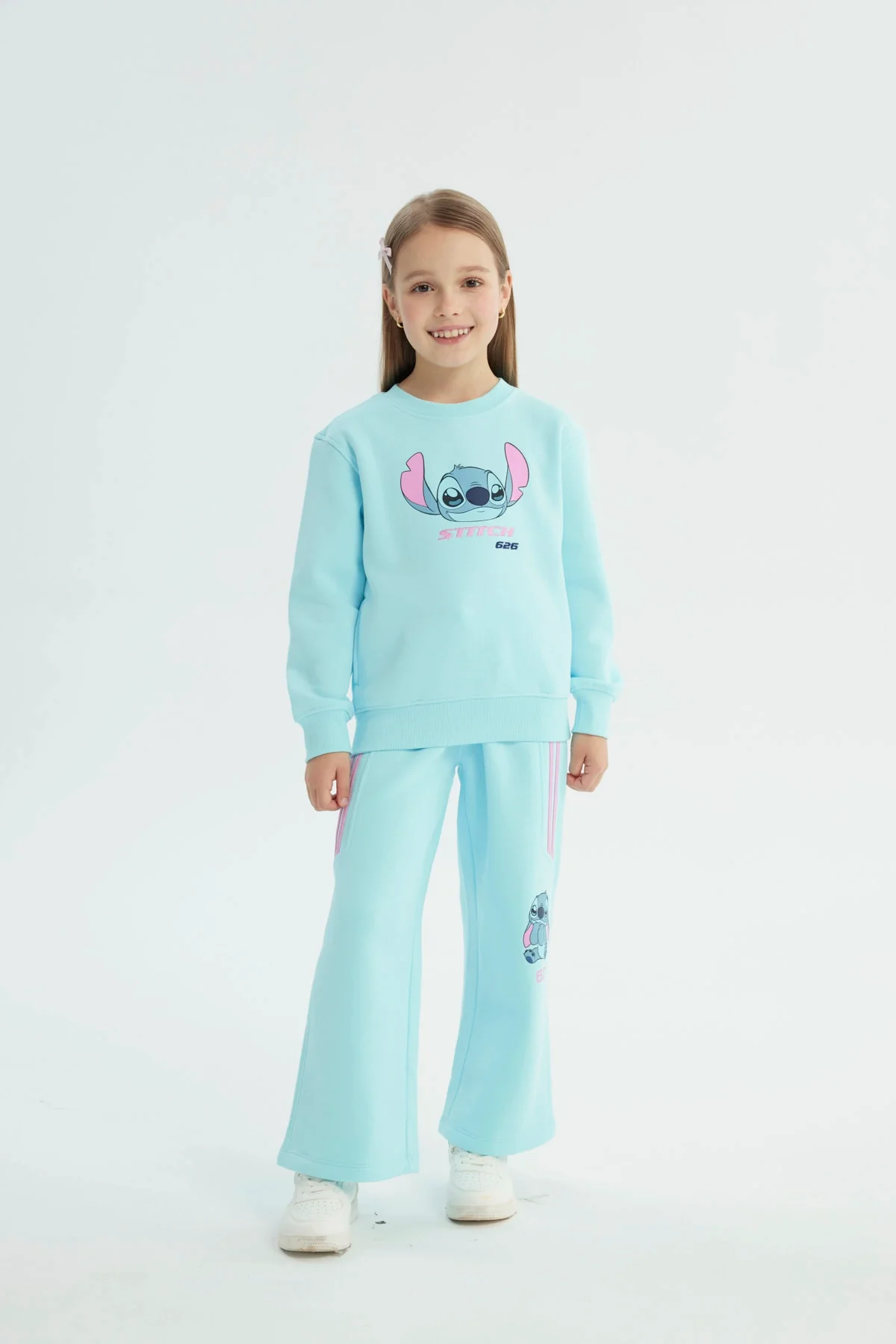 Polerón Niña Lilo & Stitch Celeste - Image 4
