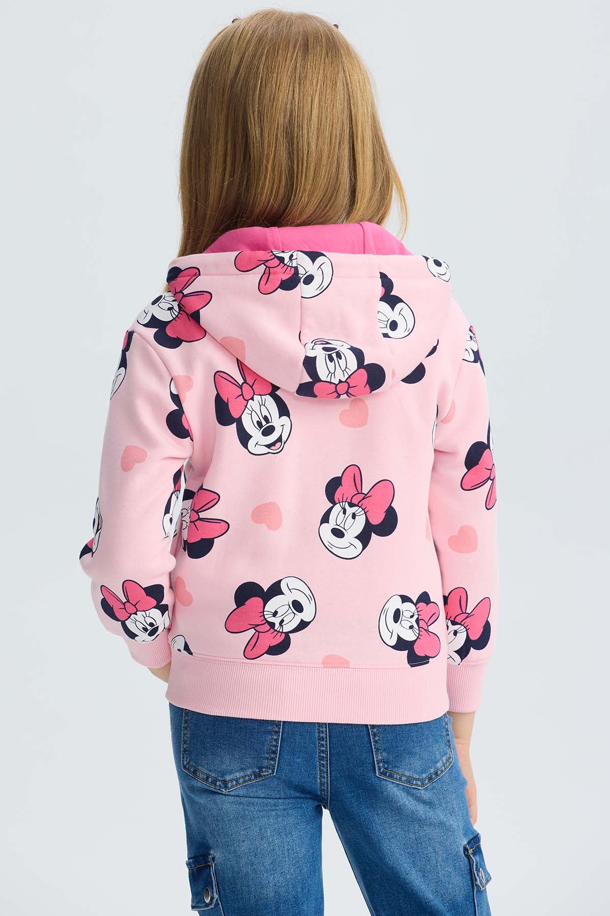 Polerón Niña Minnie Rosado - Image 3