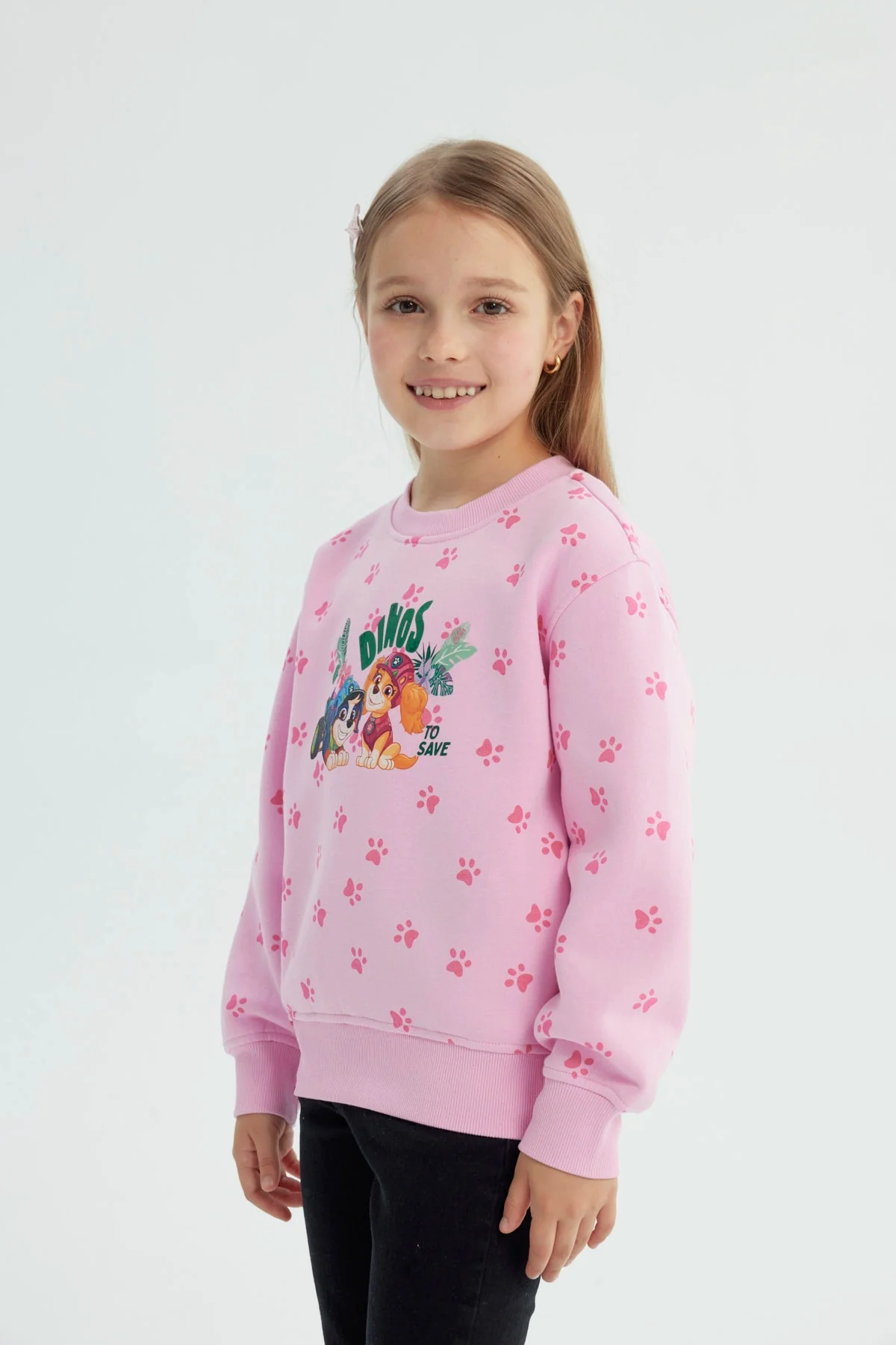 Polerón Niña Paw Patrol Rosado - Image 2